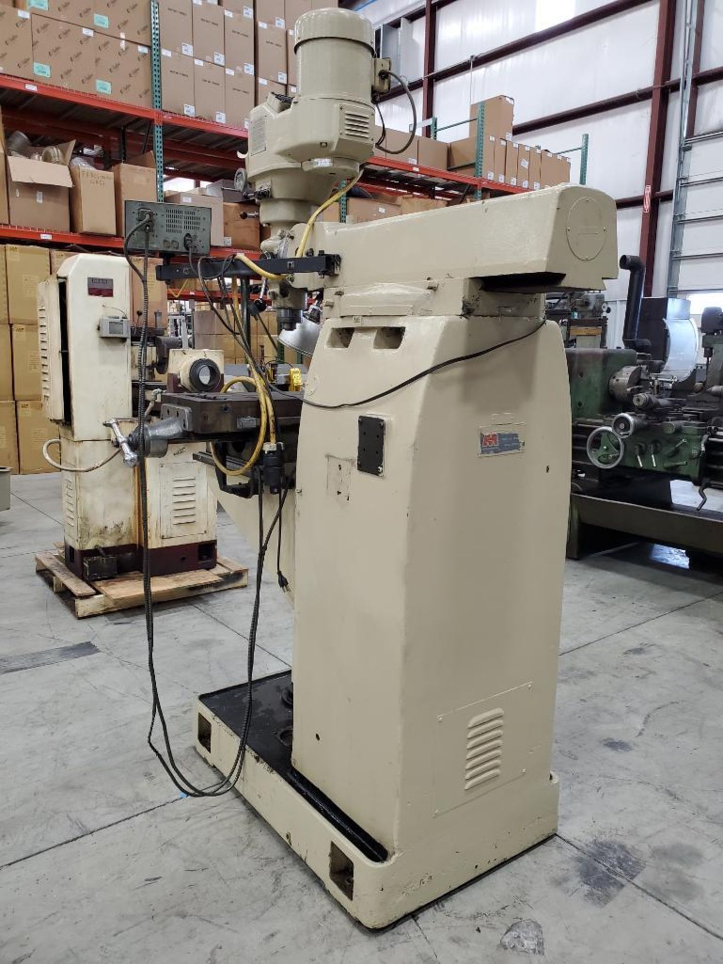 Sharp Vertical Milling Machine, 3 HP, 51" x 10-1/4" Table, Millman LH51 2-Axis Control, Knee Bed, 5" - Image 11 of 11