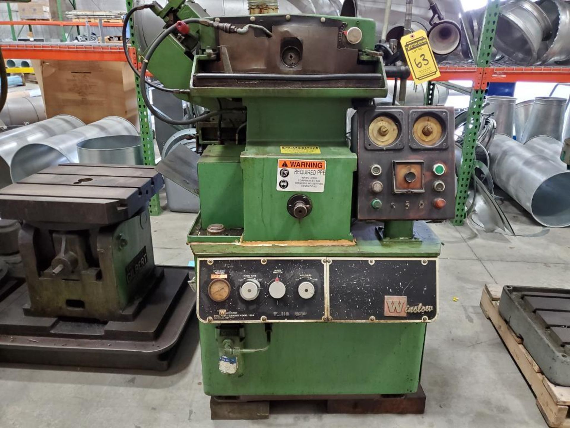 Winslow Winslow-Matic Hydraulic Drill Point Grinder/Dresser, Model 100B, S/N 10309