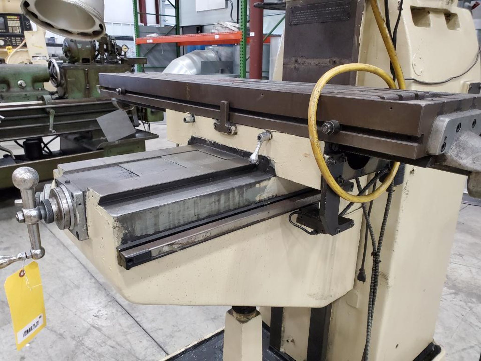 Sharp Vertical Milling Machine, 3 HP, 51" x 10-1/4" Table, Millman LH51 2-Axis Control, Knee Bed, 5" - Image 5 of 11