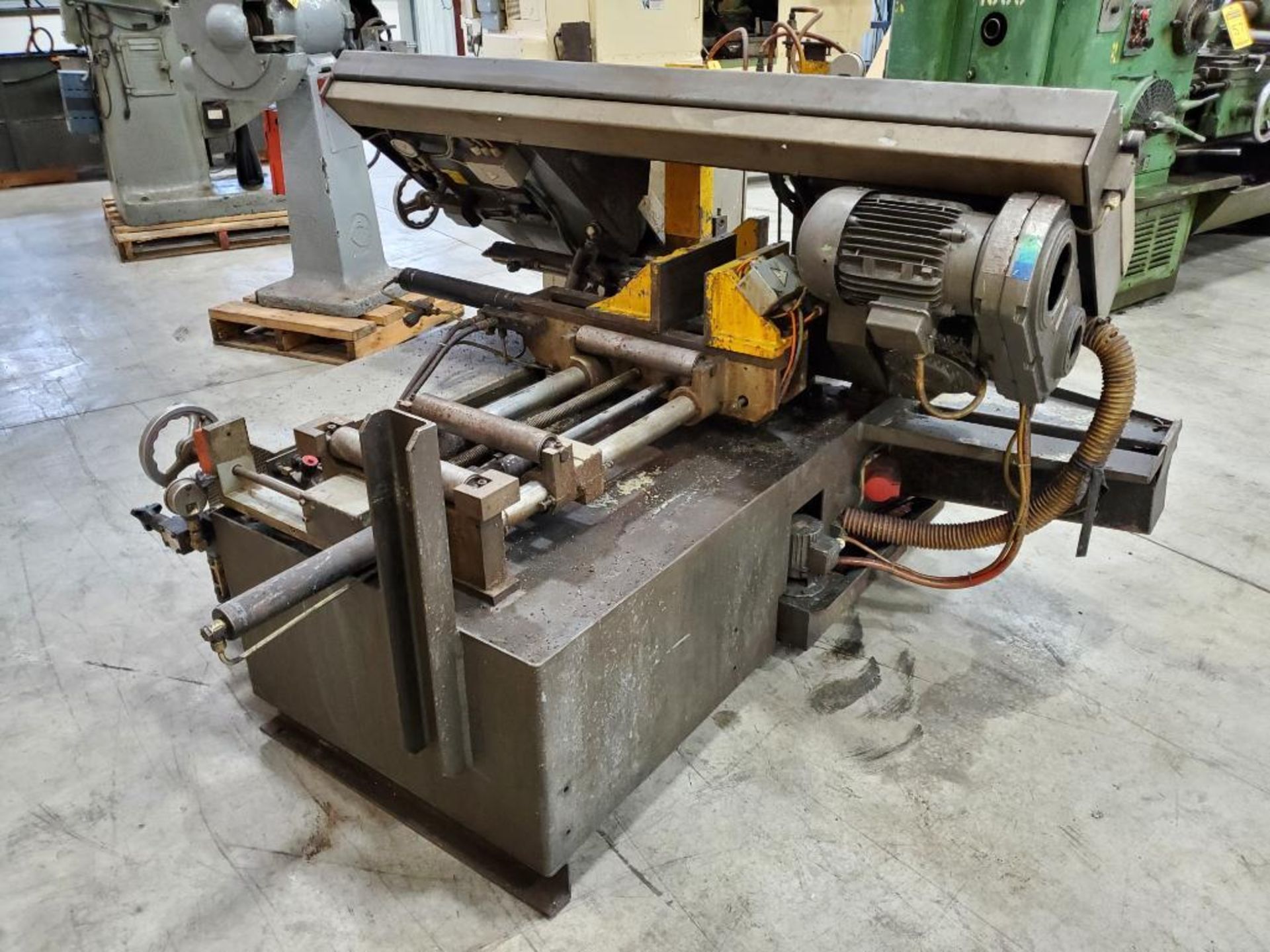 Metora Automatic Horizontal Hydraulic Band Saw, Type VMB-280, S/N 5790053, Saw & Feed Vises, Adjusta - Image 6 of 8