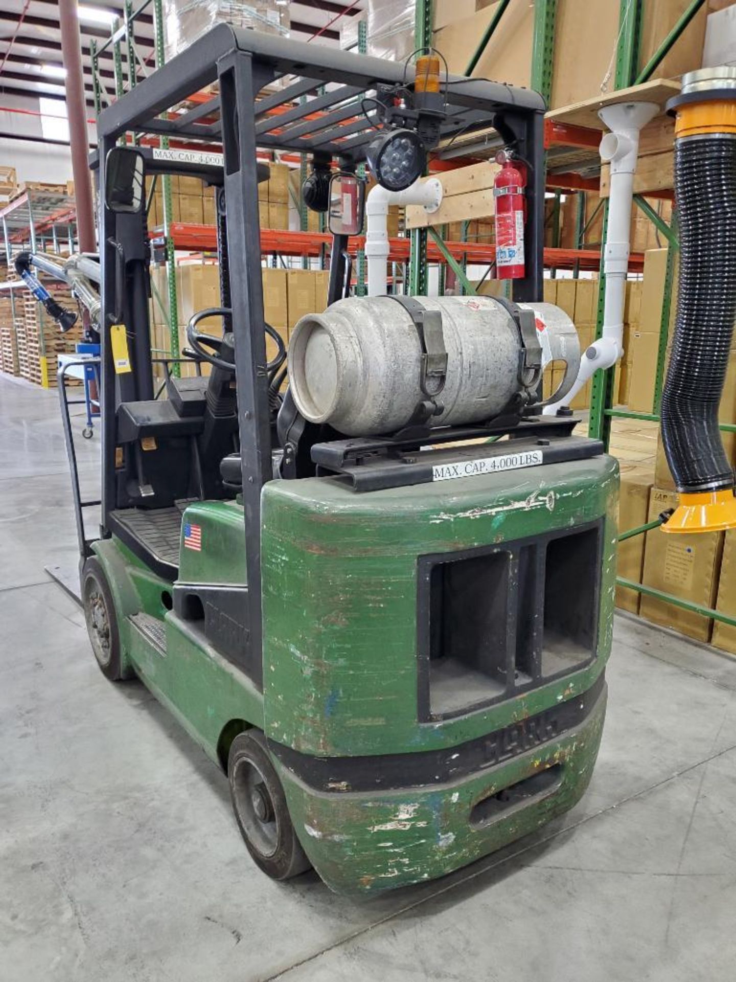 Clark 4,000 LB. Forklift, Model CGC20, S/N C365l-0052-9464FB, 130" Lift Height, 82-1/2" 2-Stage Mast - Image 10 of 10