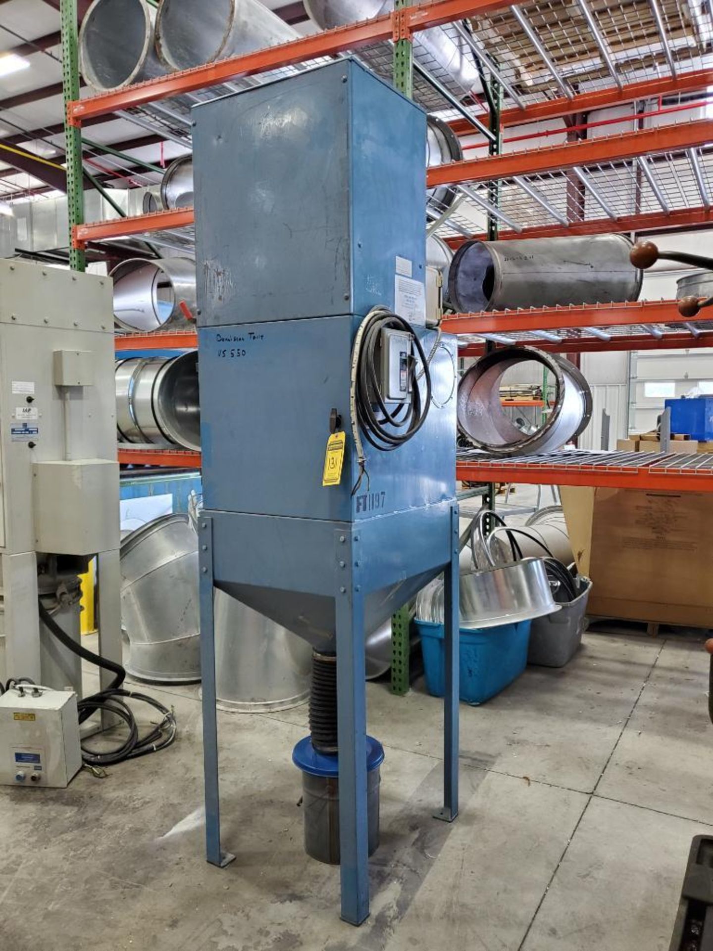 Donaldson Torit VS 550 Down Draft Dust Collector, Refurbished 4/21/21 - Image 2 of 6
