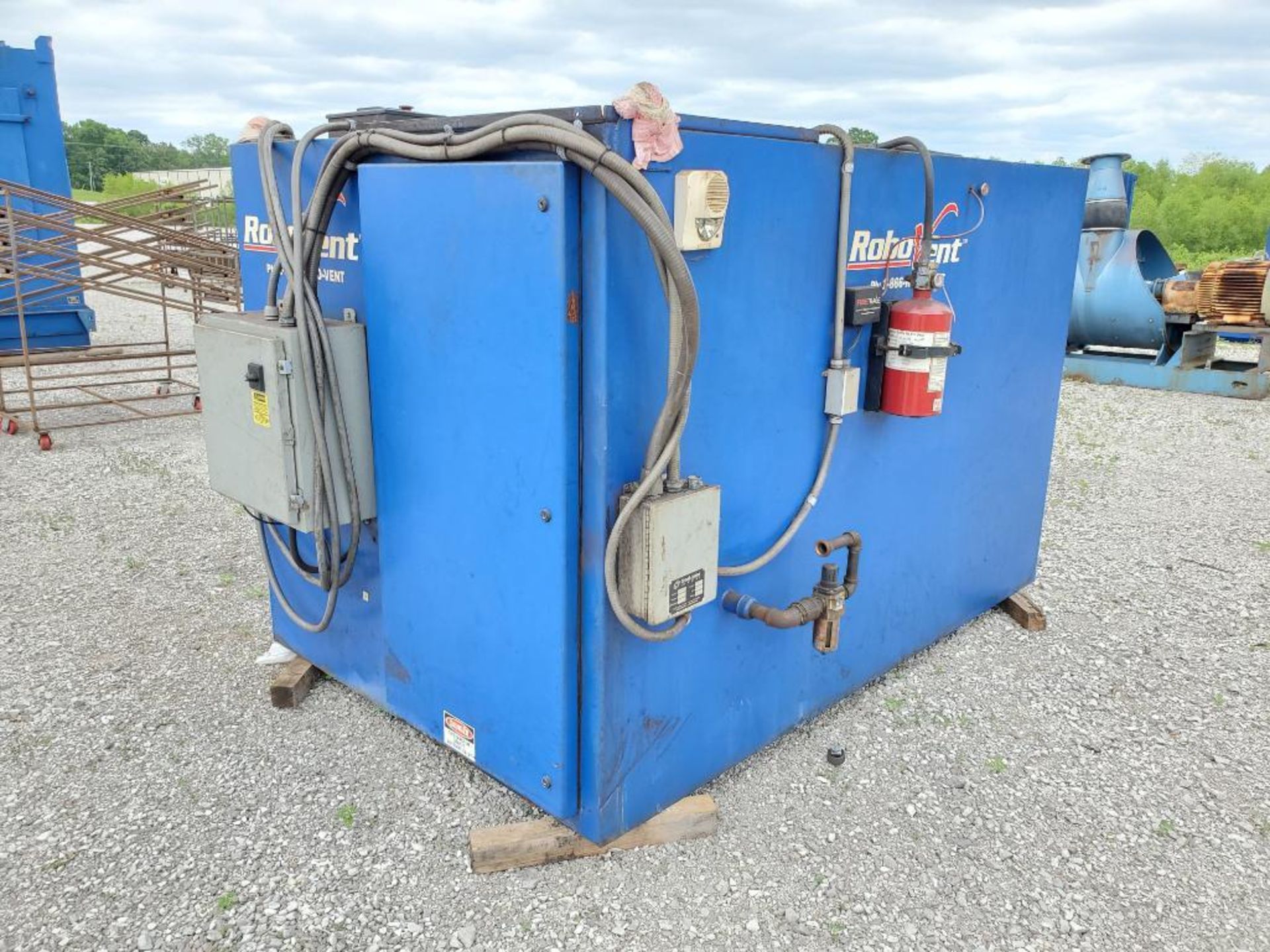 Great Lakes Air Robovent Dust Collector, Model DFS-8000-8, S/N 19760, 15 HP, 3 PH, 21 AMP, 460V - Image 4 of 7