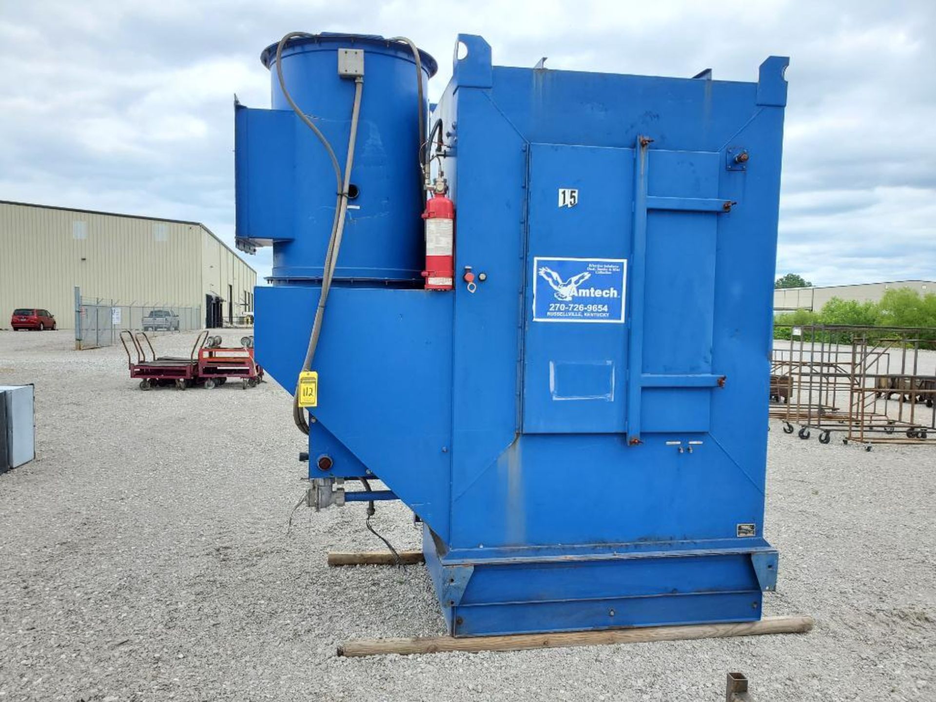 Amtech AT-12 Dust Collector, S/N 0905-060441-01, 25 HP - Image 2 of 10