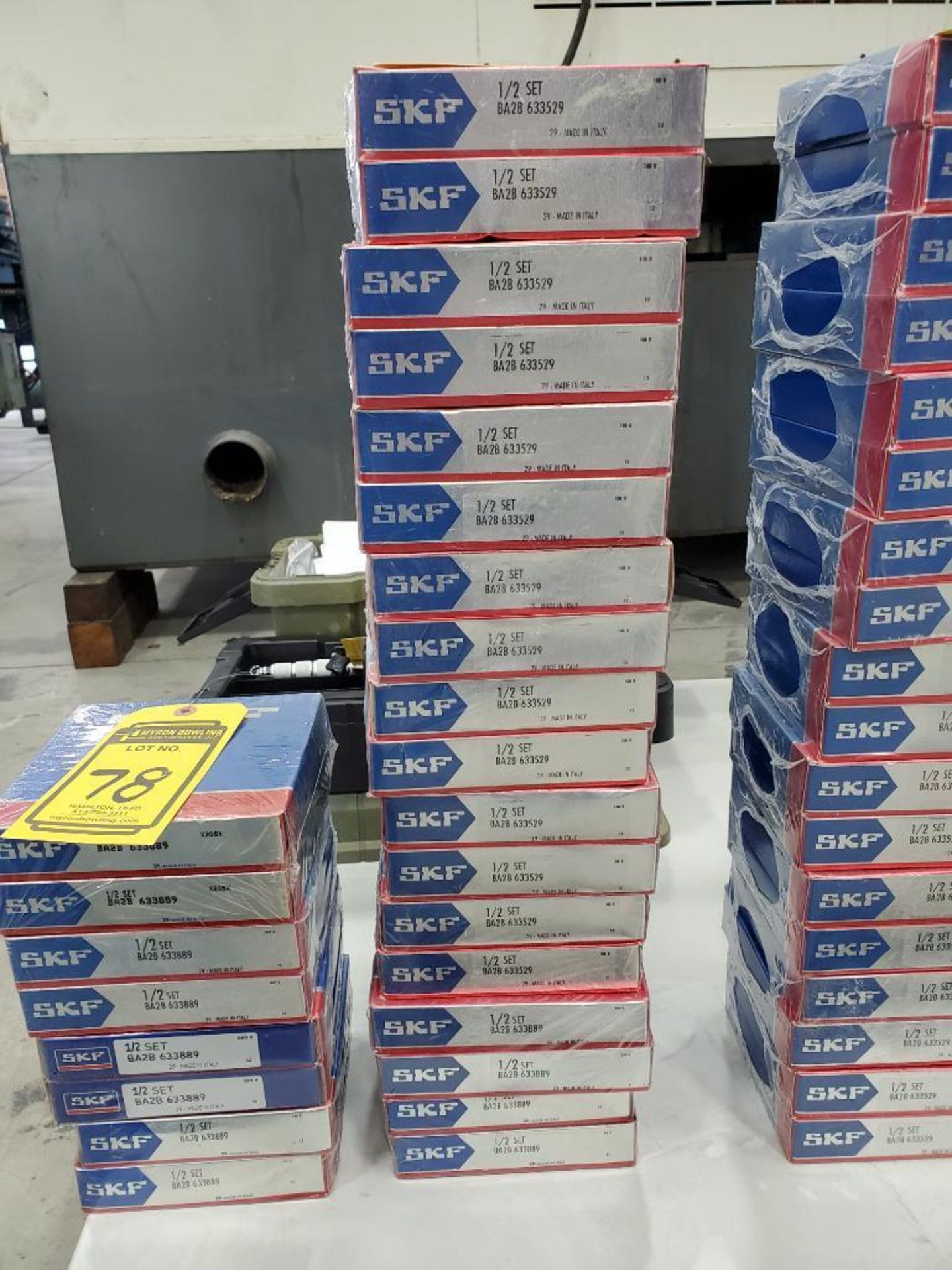 (18) Boxes Of SKF 1/2 Set, BA2B-633529 Bearings