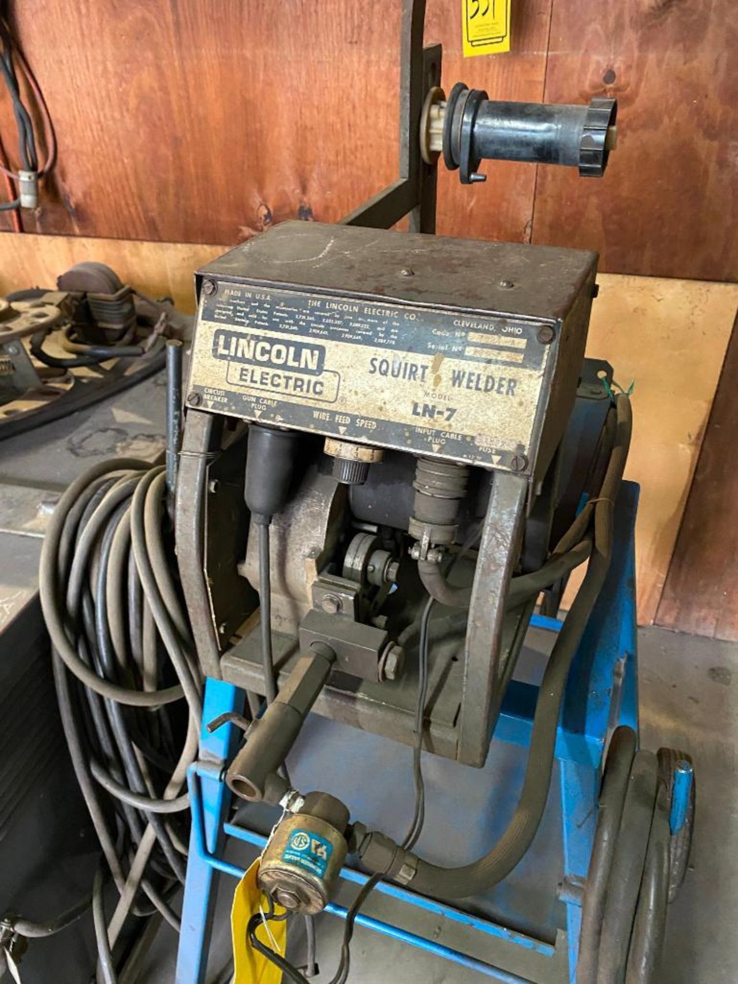 Lincoln Electric R3S-600 Arc Welder, w/ Lincoln Squirt LN-7 Wire Feeder - Image 6 of 6