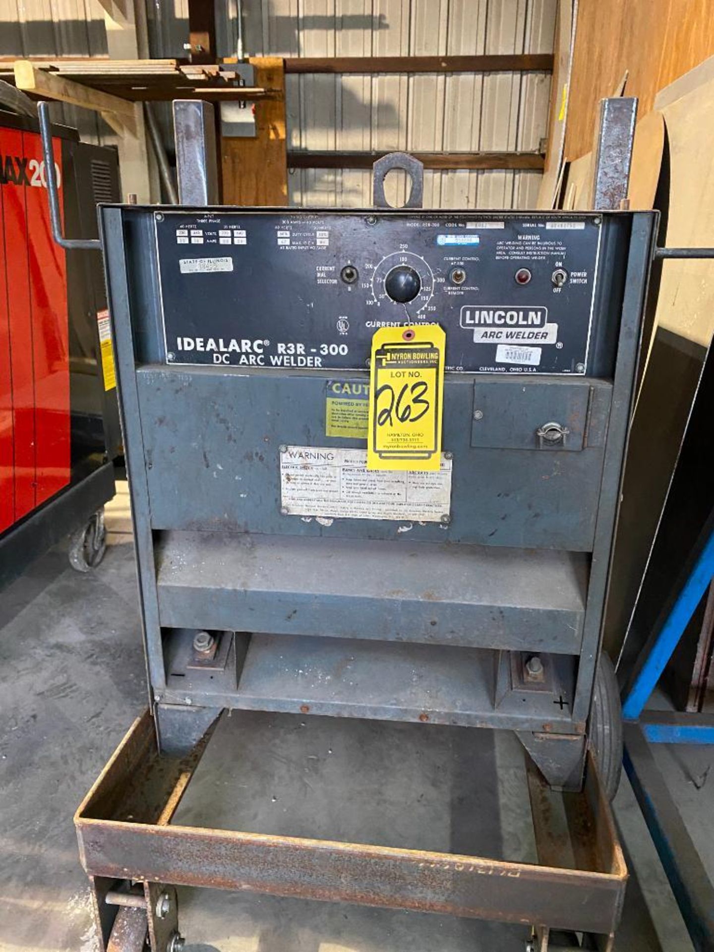 Lincoln Electric R3R-300 DC Arc Welder - Image 3 of 4