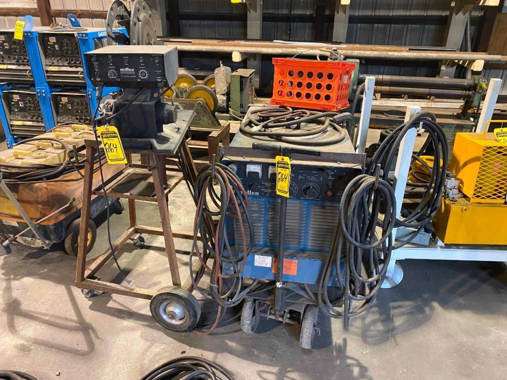 Miller Pulstar 450 Constant Potential DC Arc Welder, w/ Miller Wire Feeder