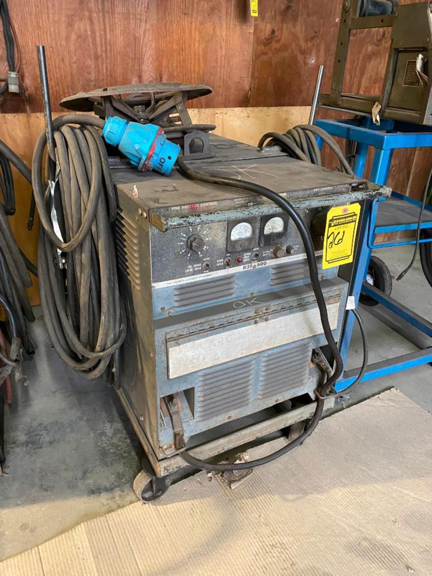 Lincoln Electric R3S-600 Arc Welder, w/ Lincoln Squirt LN-7 Wire Feeder - Image 2 of 6