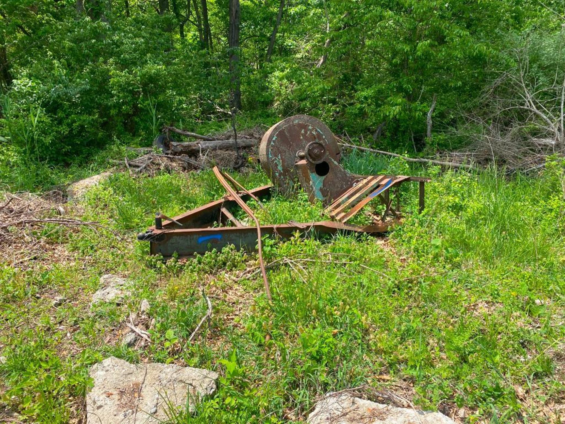 Transfer Cart w/ 500 KVA Generator, Trailer, I-Beams, Steel Posts, Electric Furnace, & Scrap - Image 3 of 10