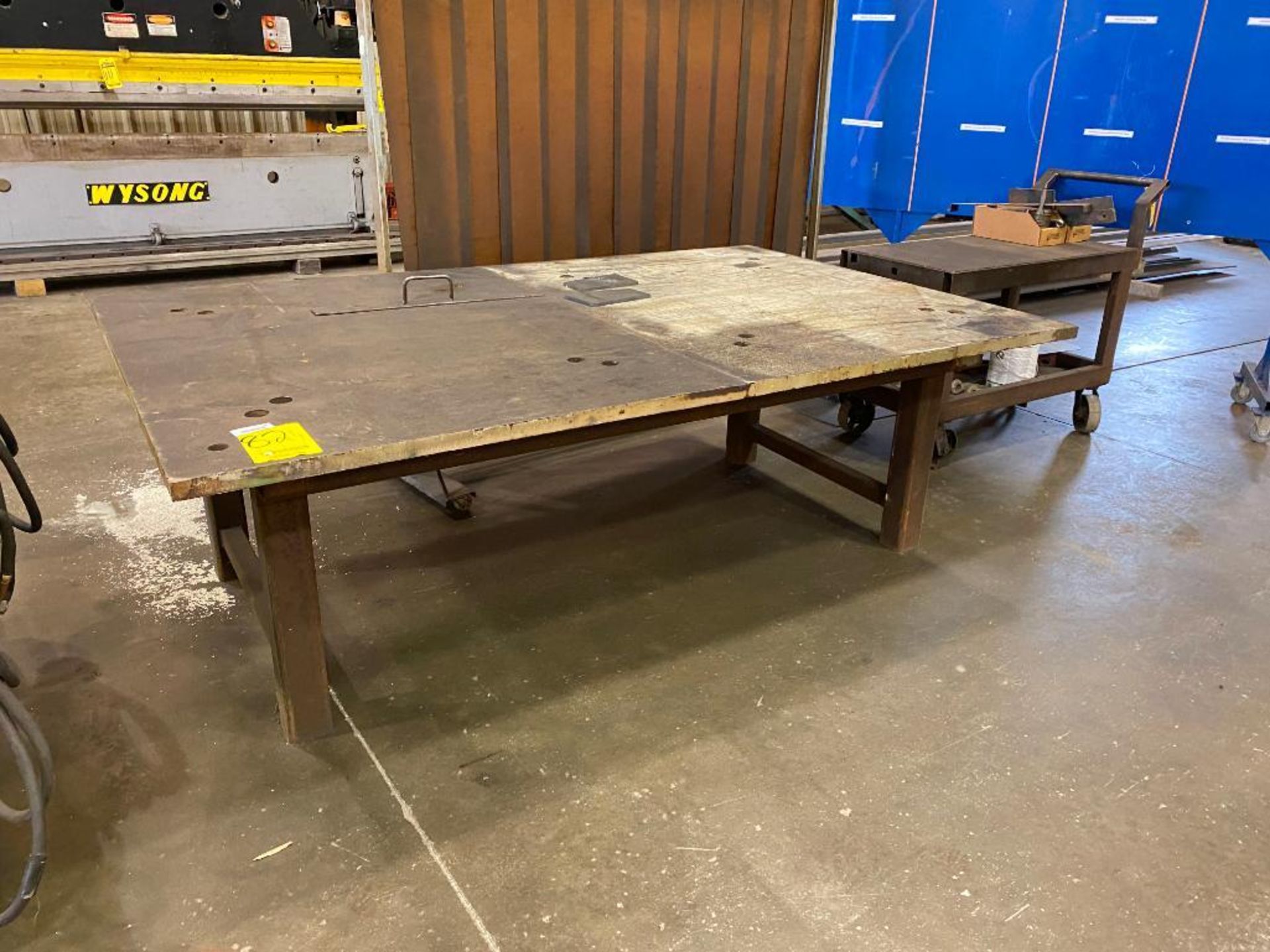 Welding Table, 84" x 54" x 28", 1-1/4" Thick Top