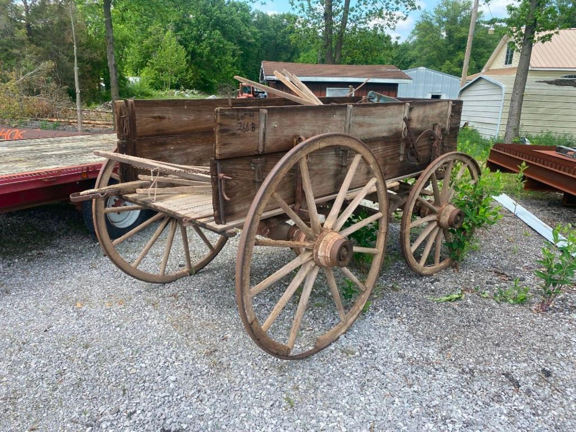 Carriage, 118" x 43"