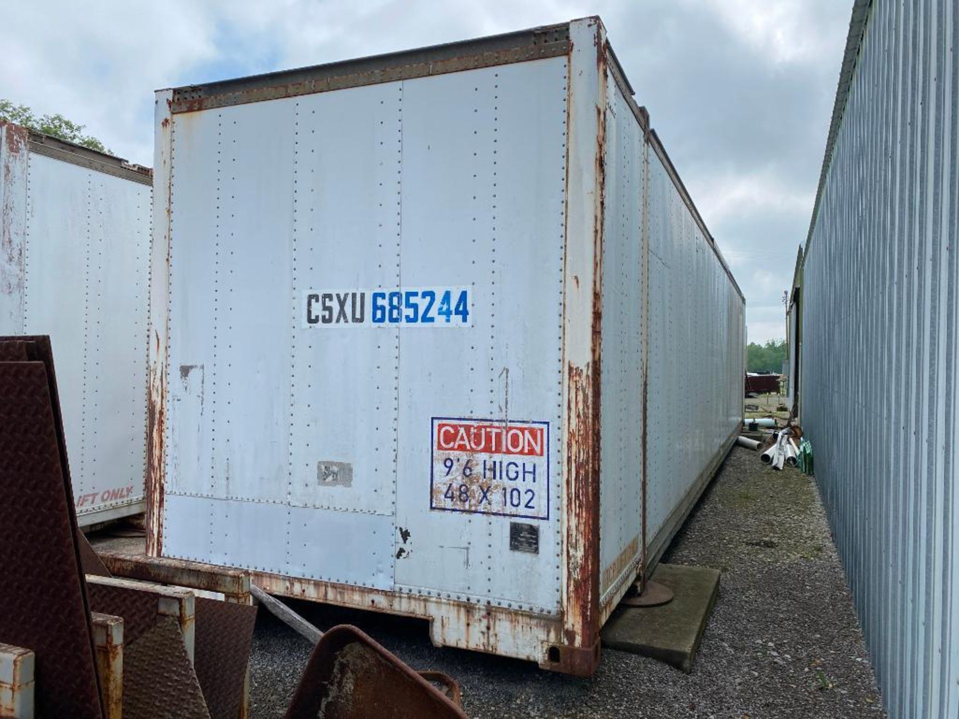 48' Trailer Container w/ Content: Hydraulic Unit, Welding Guns, Electrical Components, Electrical Wi - Image 2 of 13