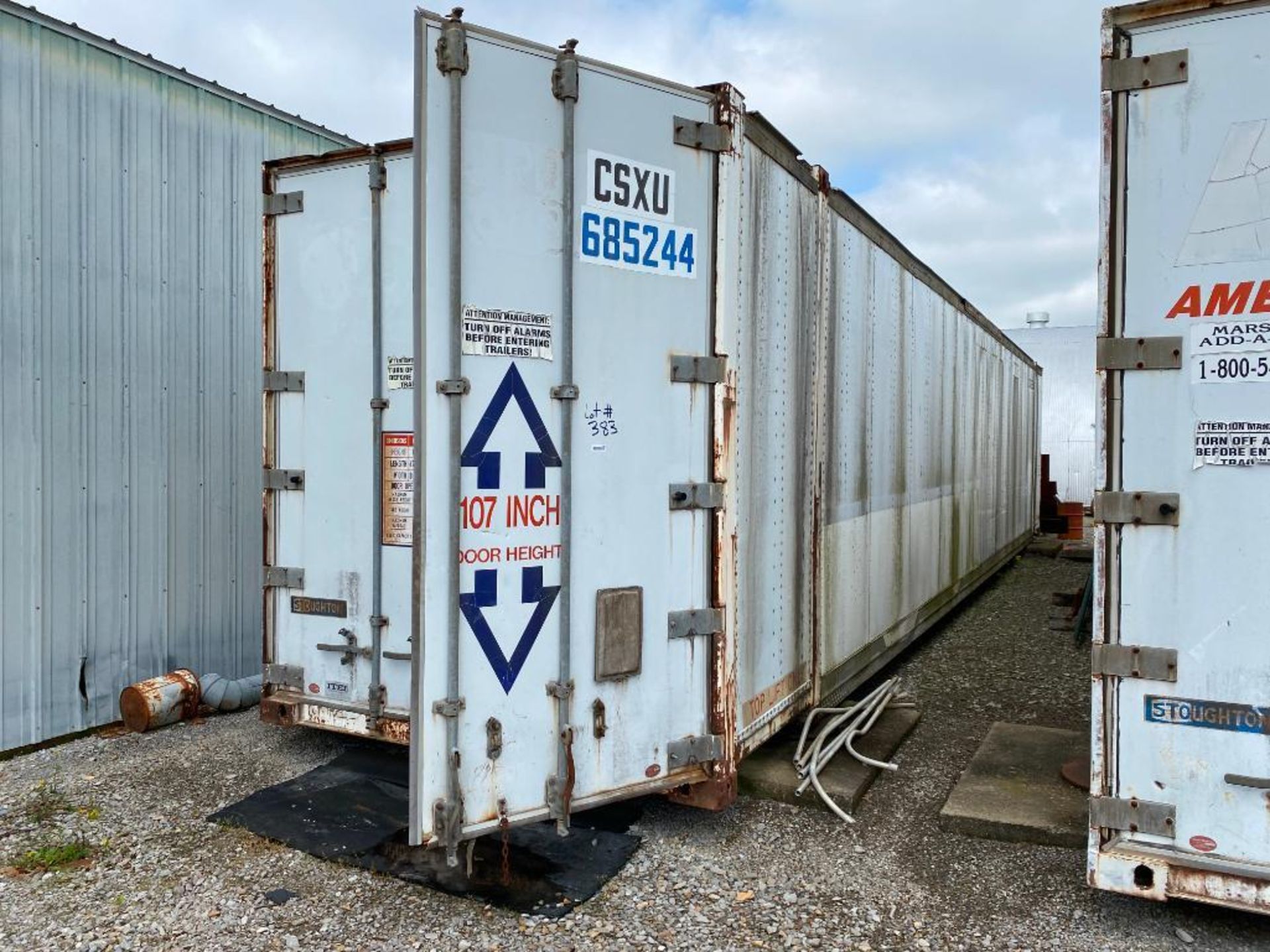 48' Trailer Container w/ Content: Hydraulic Unit, Welding Guns, Electrical Components, Electrical Wi