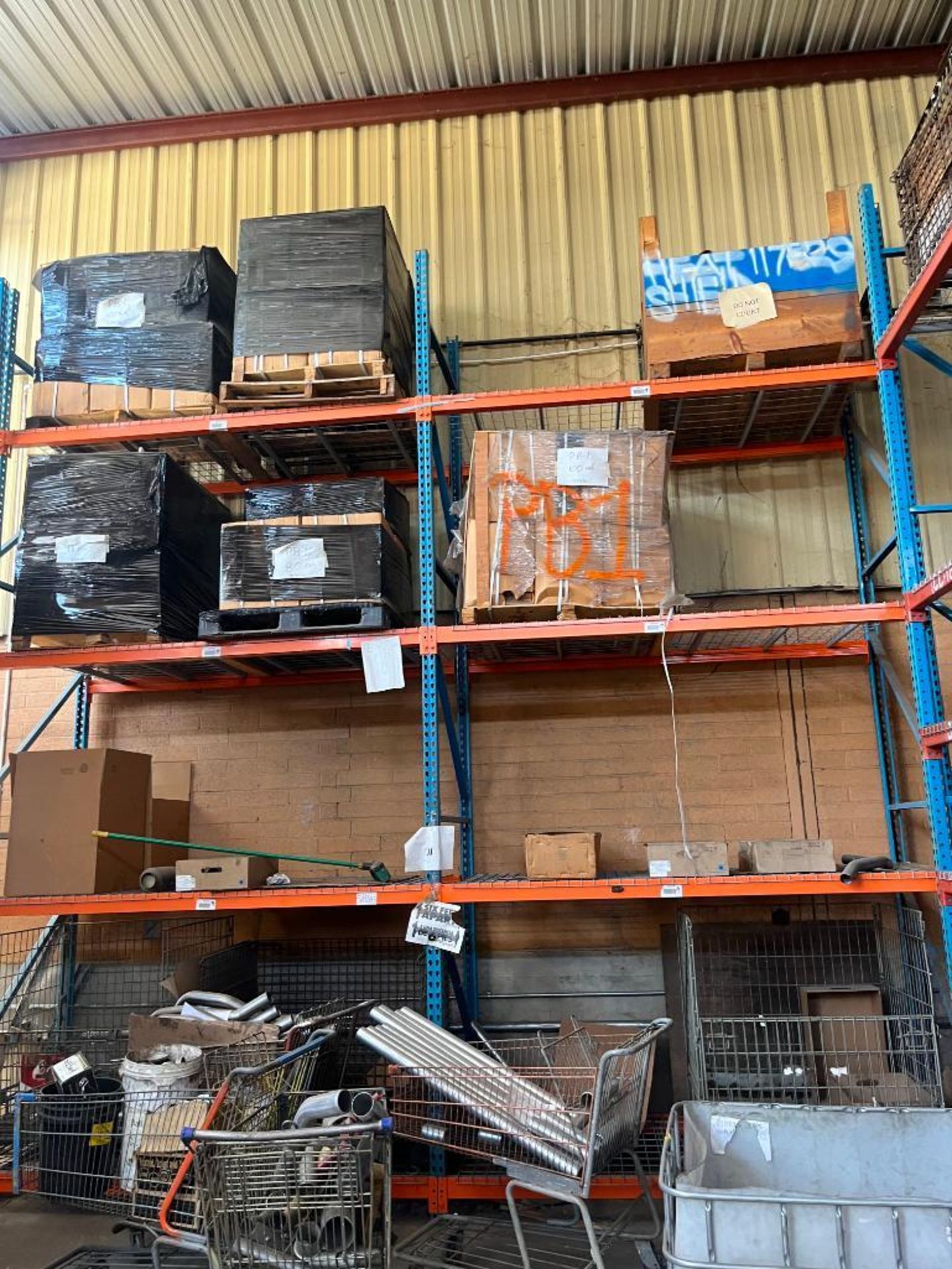 Content of (24) Sections of Pallet Rack Including (New) Catalytic Converters, Parts, Gaskets, Flange - Image 55 of 58