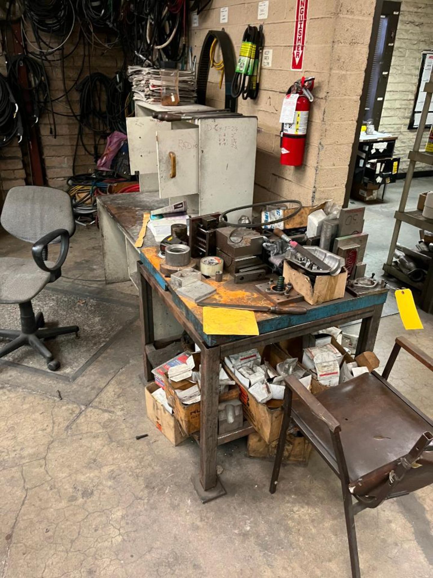 Remaining Content of Maintenance Room Including Shelves, Cabinets, Tables, & Content of Assorted Par - Image 10 of 20