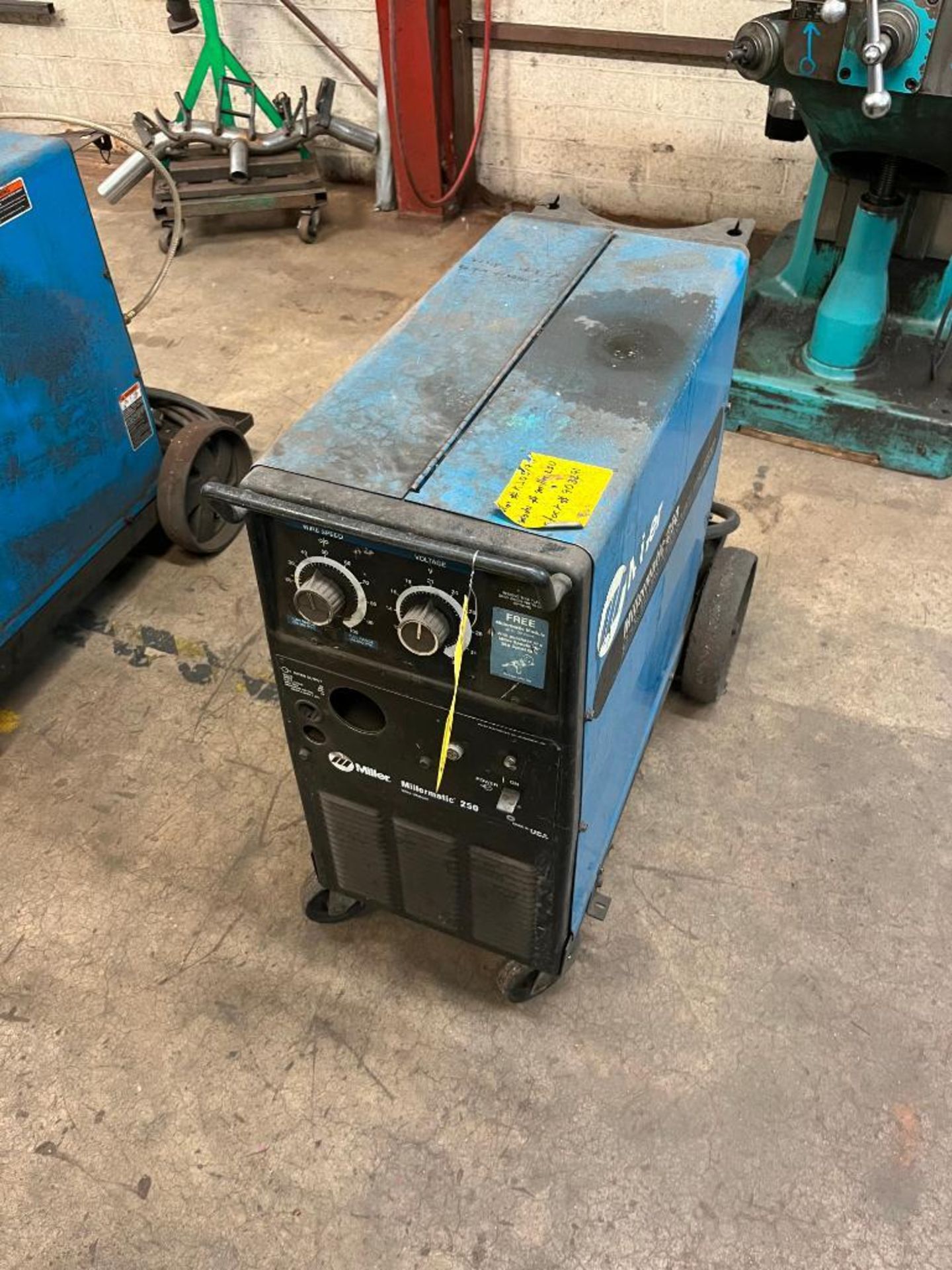 Miller 250 Wire Feeder Welder, S/N KJ051771, Stock No. 903291, 1-PH