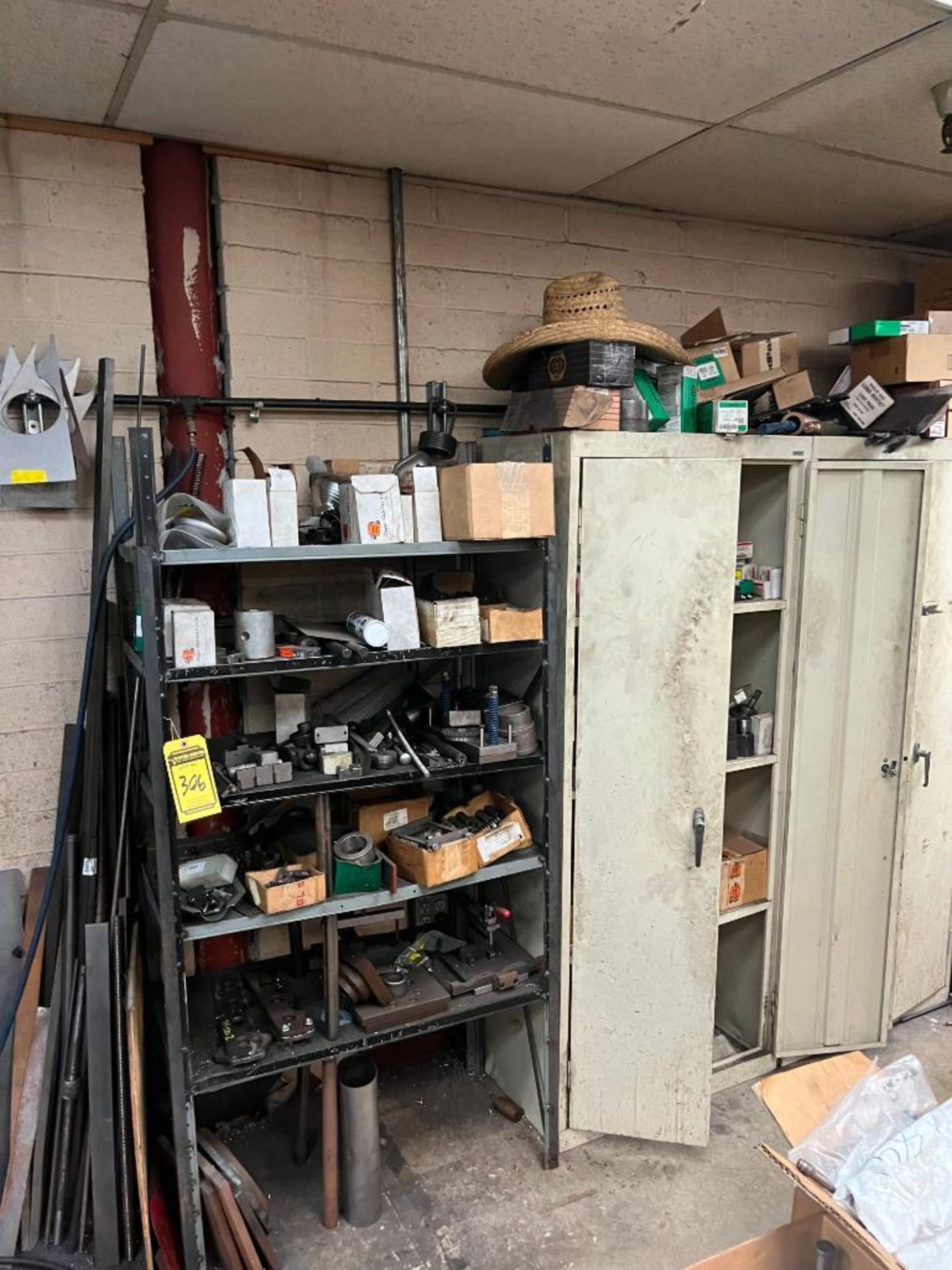 Remaining Content of Maintenance Room Including Shelves, Cabinets, Tables, & Content of Assorted Par - Image 2 of 20