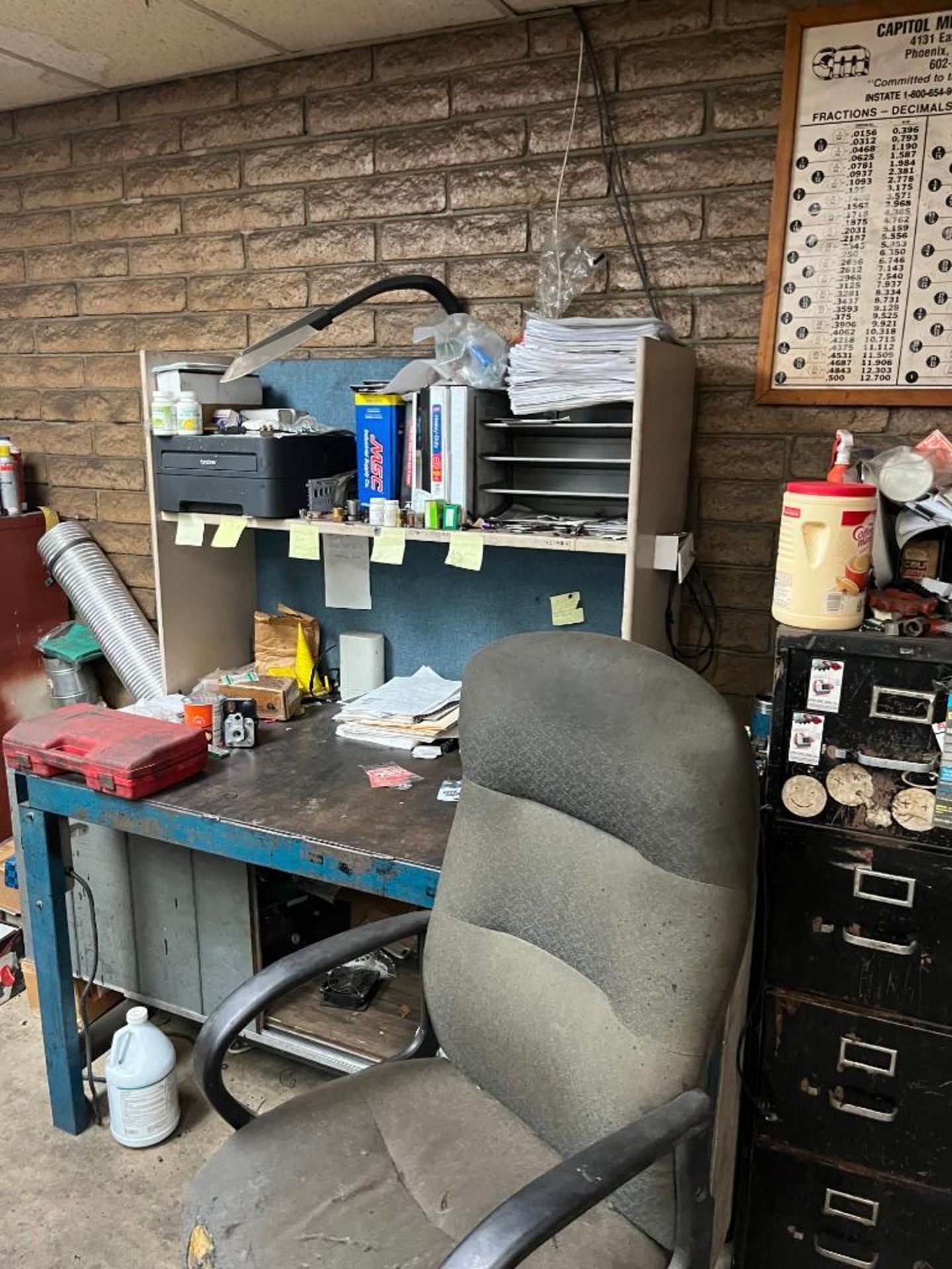 Remaining Content of Maintenance Room Including Shelves, Cabinets, Tables, & Content of Assorted Par - Image 14 of 20