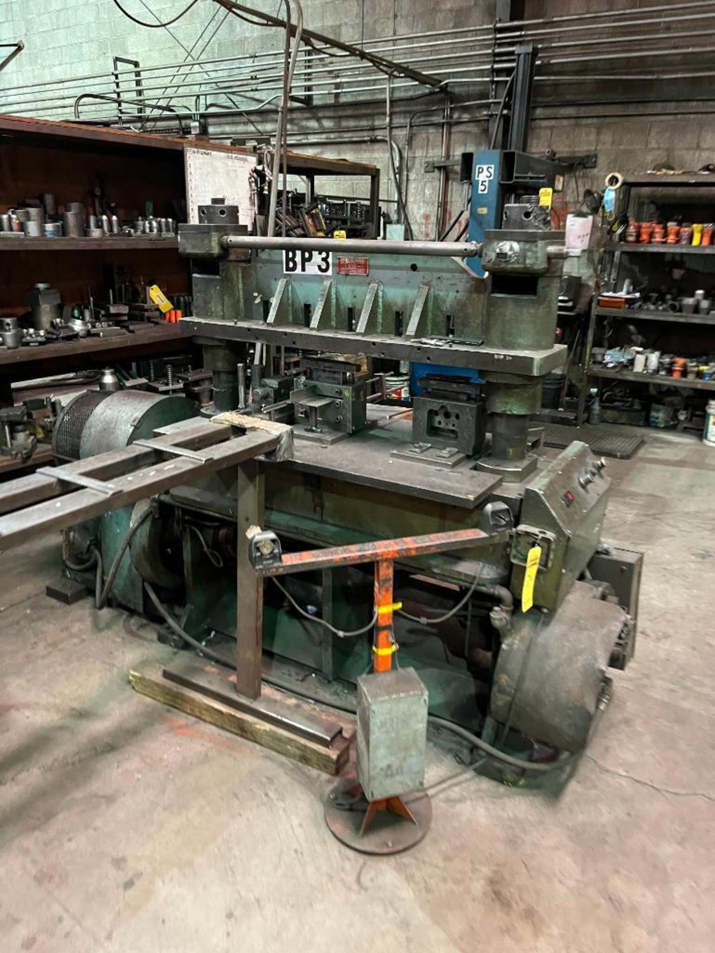 Diamond 36" Flat Bar Cutter Press, 15-Ton - Image 2 of 3