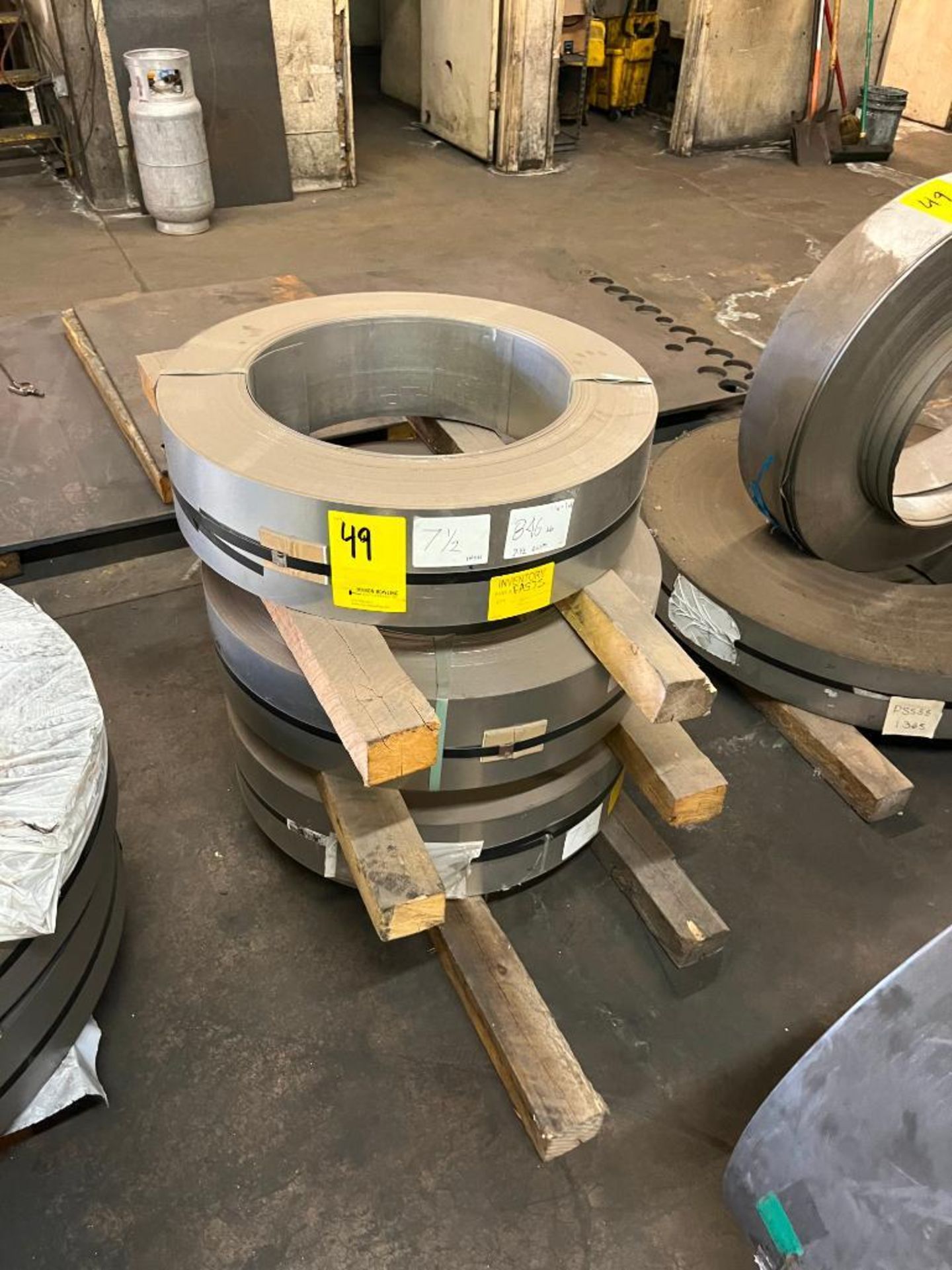 (12) Assorted Steel Coil Stock, (2) 22GA x 6.5000" (3) .0516 Nom x 7.5000", (4) Misc., (3) 18GA x 4. - Image 2 of 6