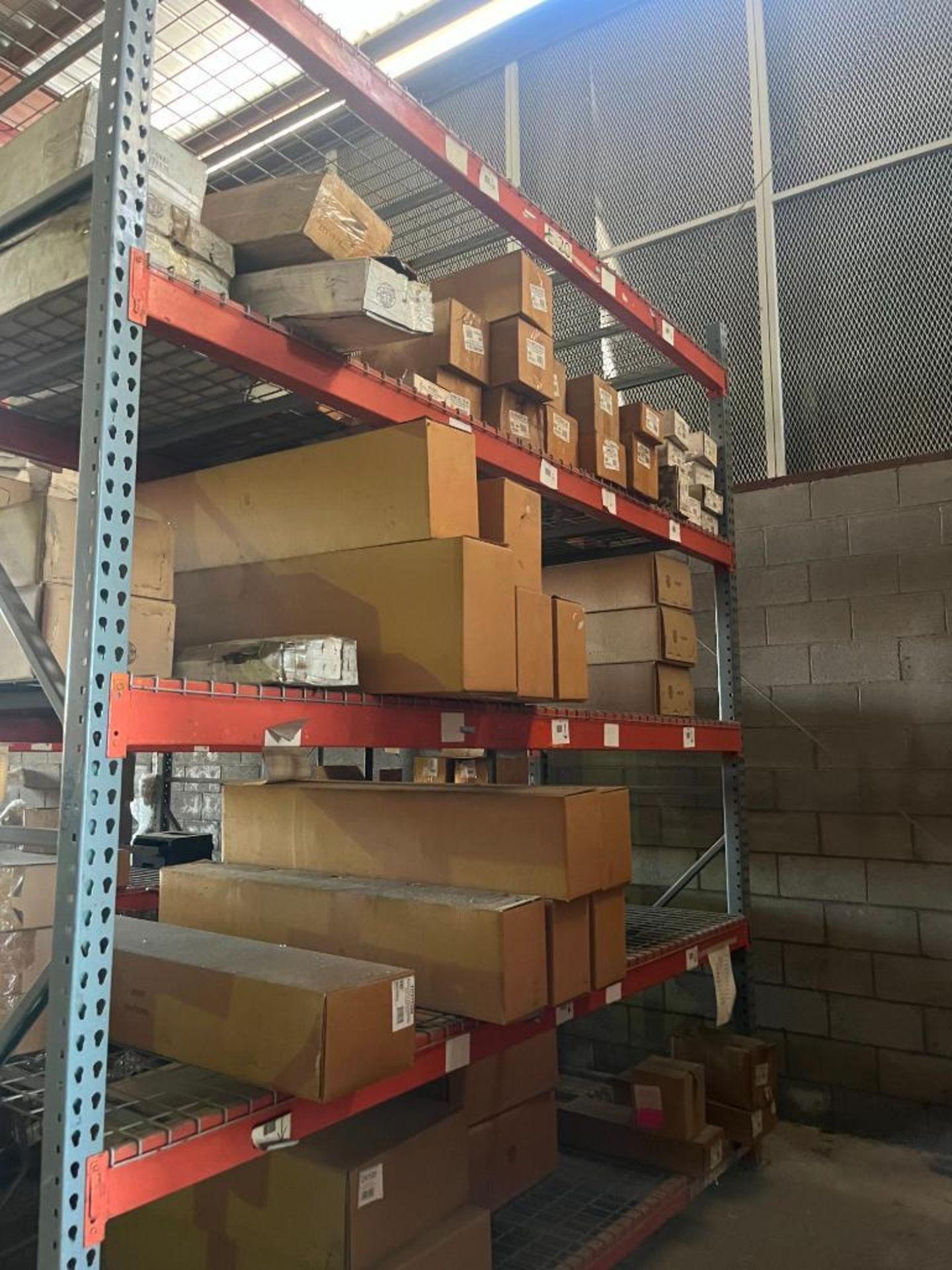 Content of (8) Sections of Pallet Racking Including Assorted (New) Catalytic Converters - Image 27 of 37