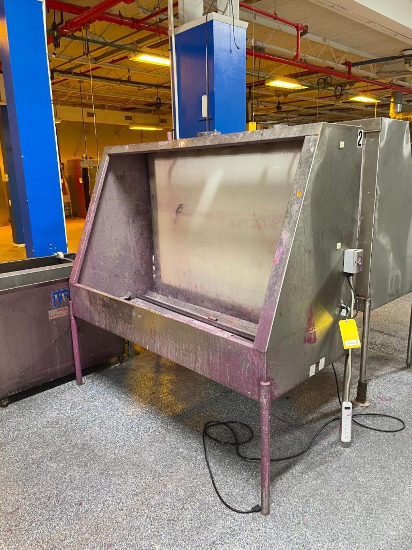 Stainless Manual Wash Booth