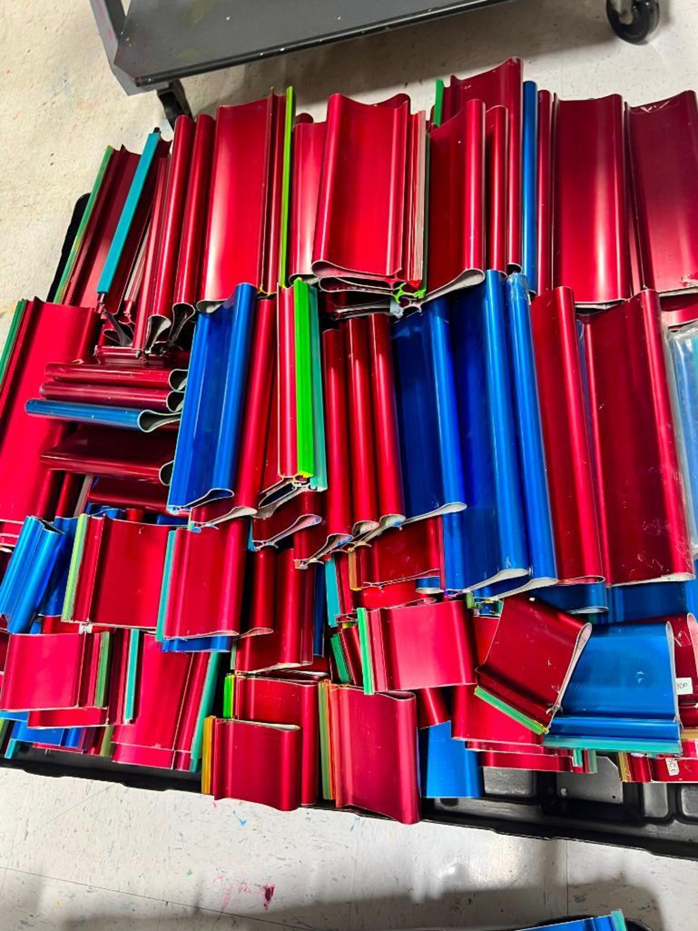 Pallet Of Assorted Size Printing Squeegees