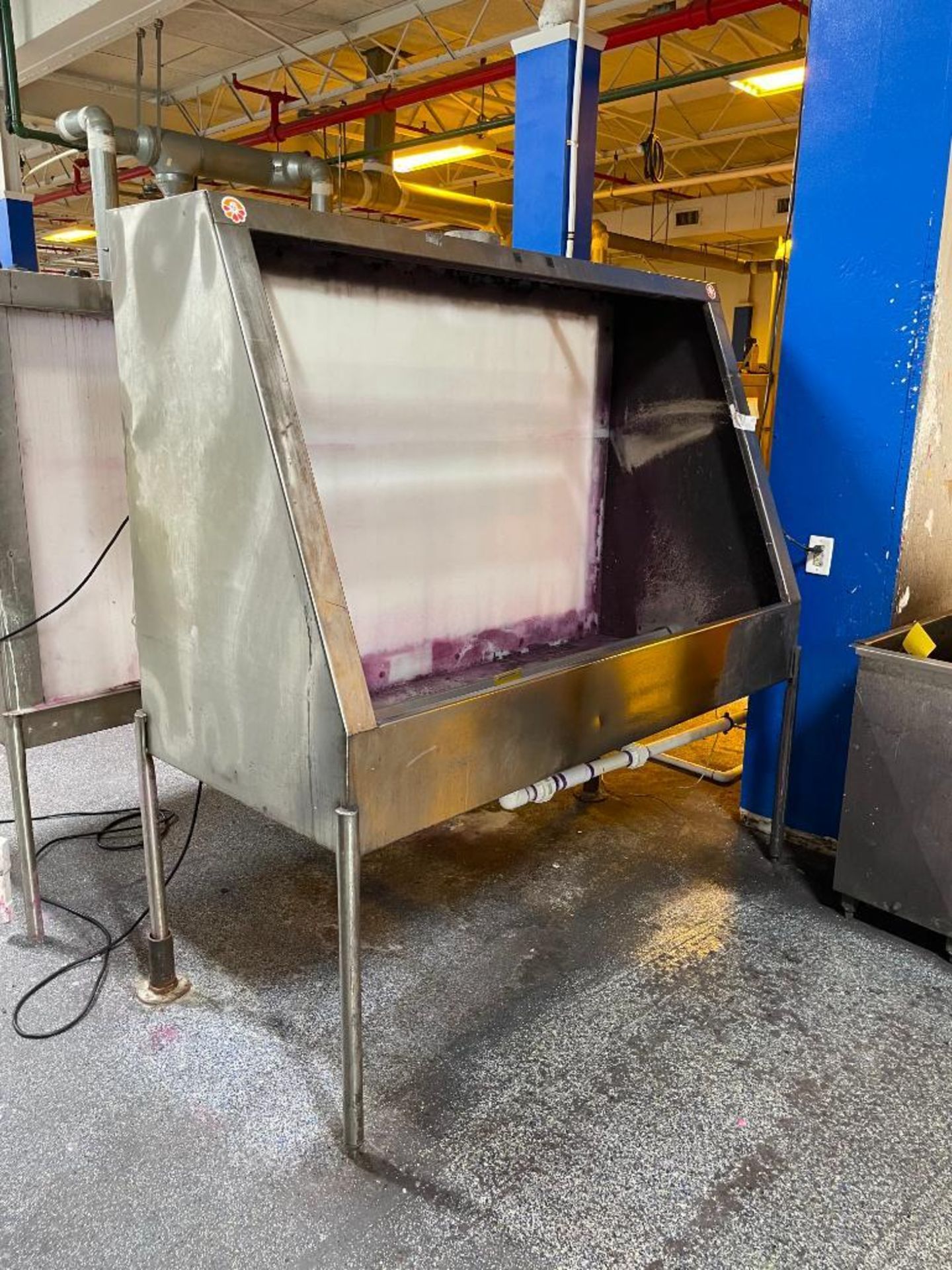 Stainless Manual Wash Booth