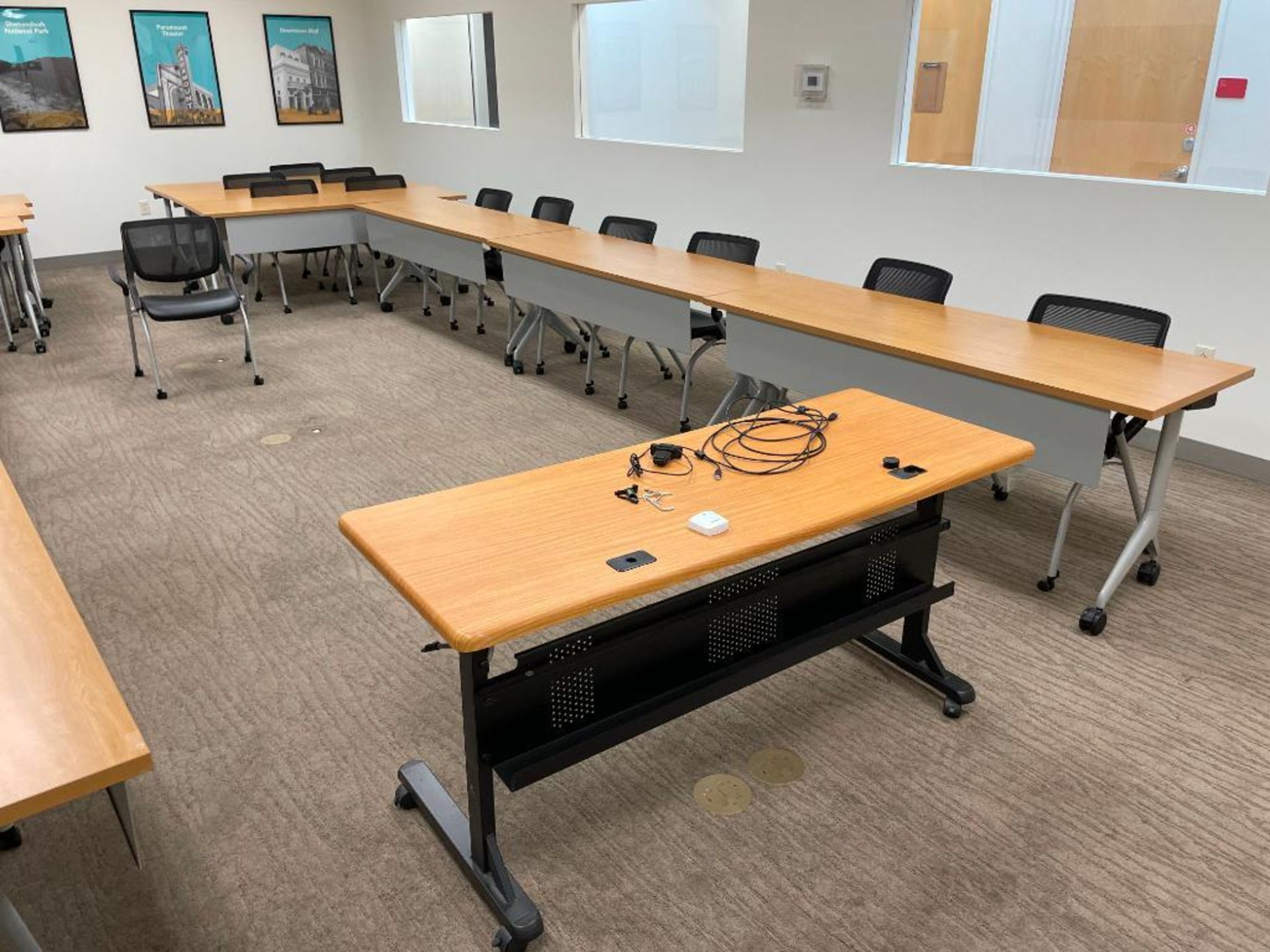 Content of Training Room w/ (13) Tables & (24) Chairs - Image 3 of 4