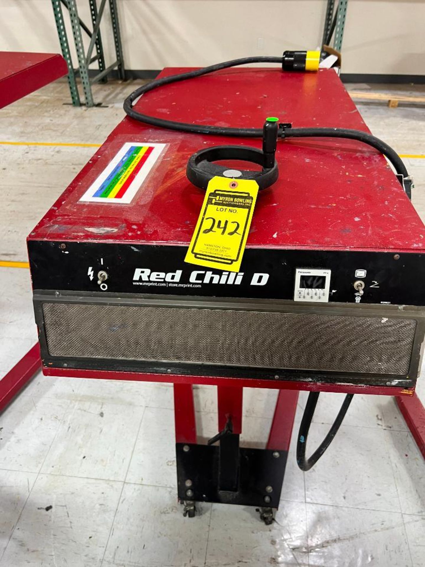 Red Chili D Flash Dryer, Model REDD20242036A, S/N 645108271R, 3 Phase