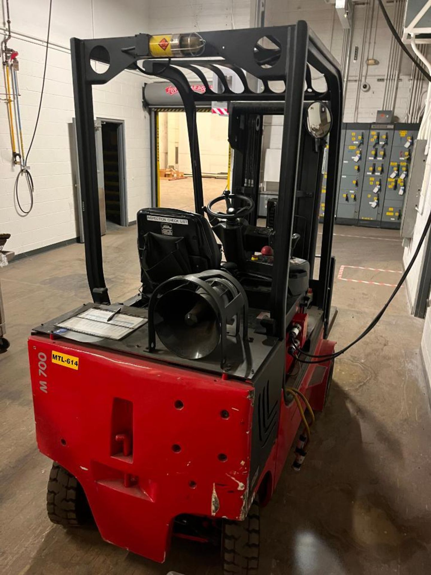 2006 Sichelschmidt Electric Forklift, S/N M720-4EEX330240, 180" Lift Height, 4,409 LB., 80V, Solid T - Image 4 of 4