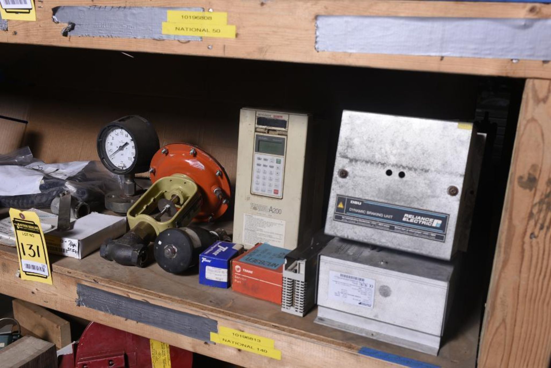 Shelf of Miscellaneous MRO; Valves & Electrical (Modicon, Mitsubishi, Endress Hauser) - Image 3 of 3