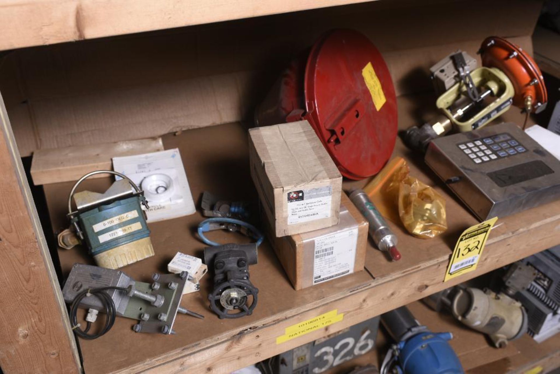 Shelf of Miscellaneous MRO; Valves & Electrical (Cutler Hammer, Endress Hauser, Reliance Electric) - Image 2 of 3