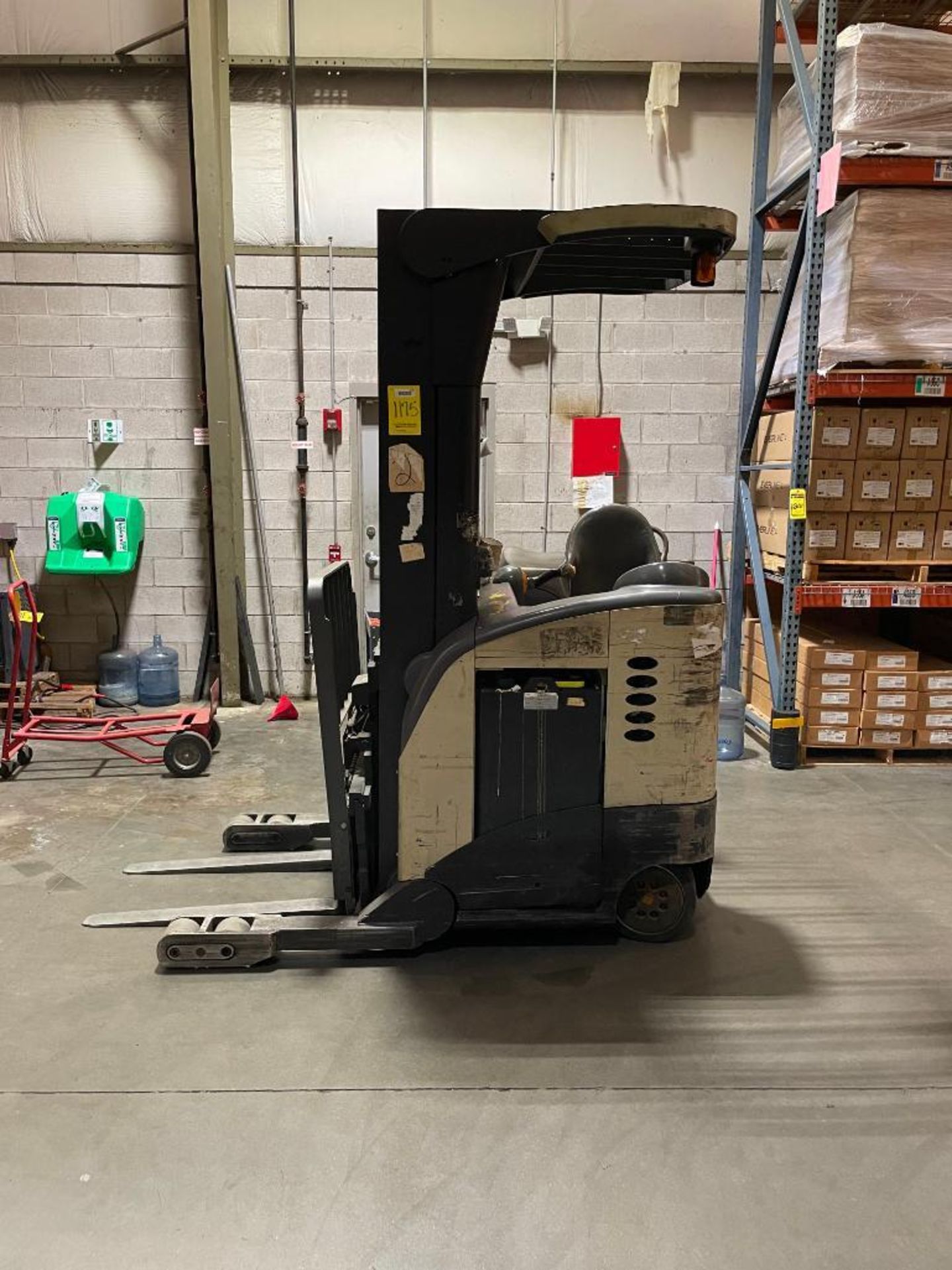 2000 Crown 4,500 LB. Capacity Reach Truck, Model RR5020-45, 210" Max. Load HT, 95" Mast Collapsed HT