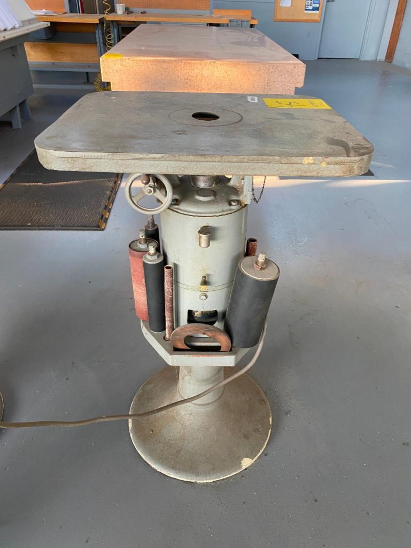 State Cylinder Sander, Model B4, S/N 8620, 24" X 20" Table - Image 2 of 6