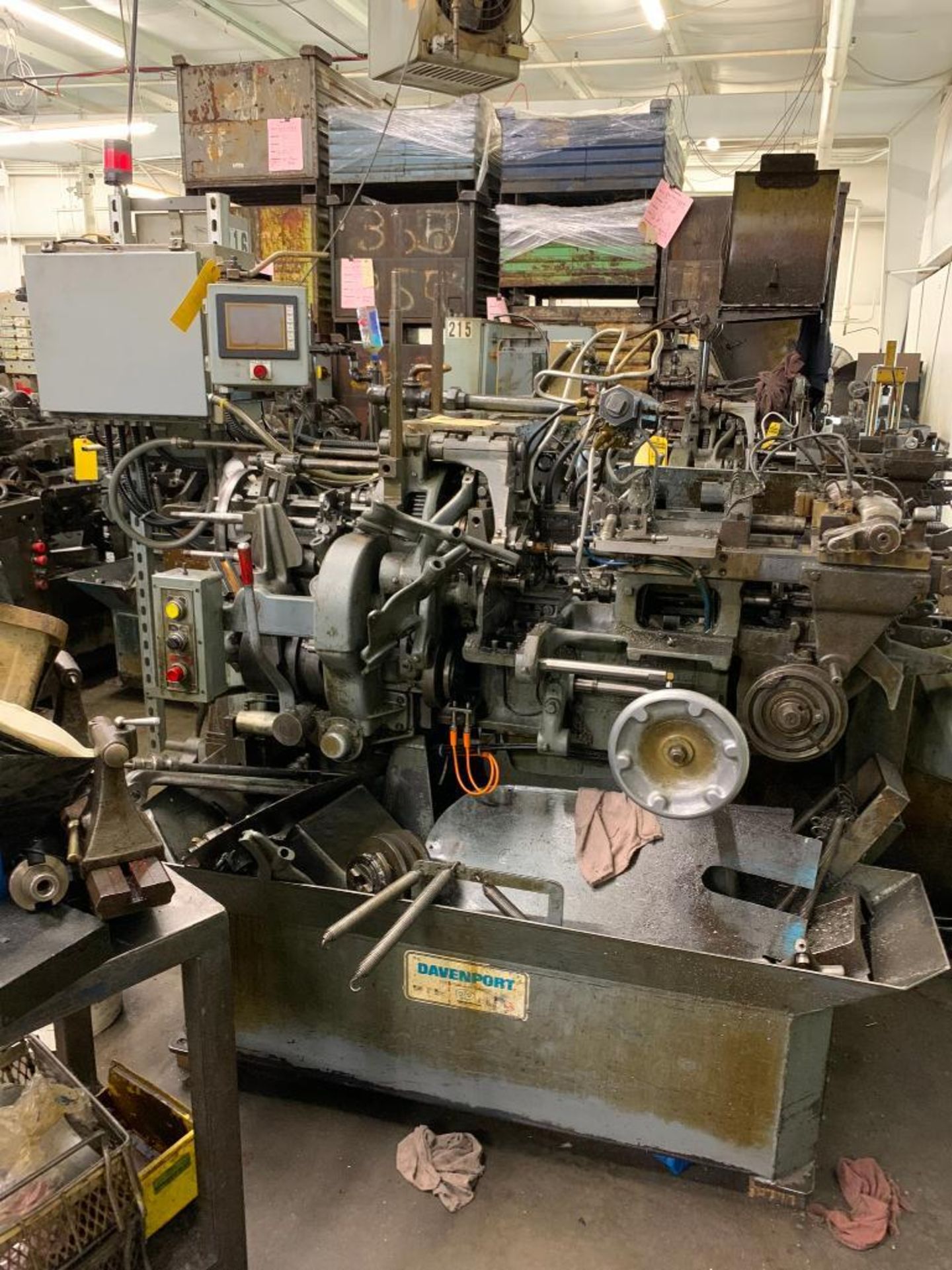Davenport Model B OS Multi-Spindle Screw Machine, S/N 13161L (Out of Service)