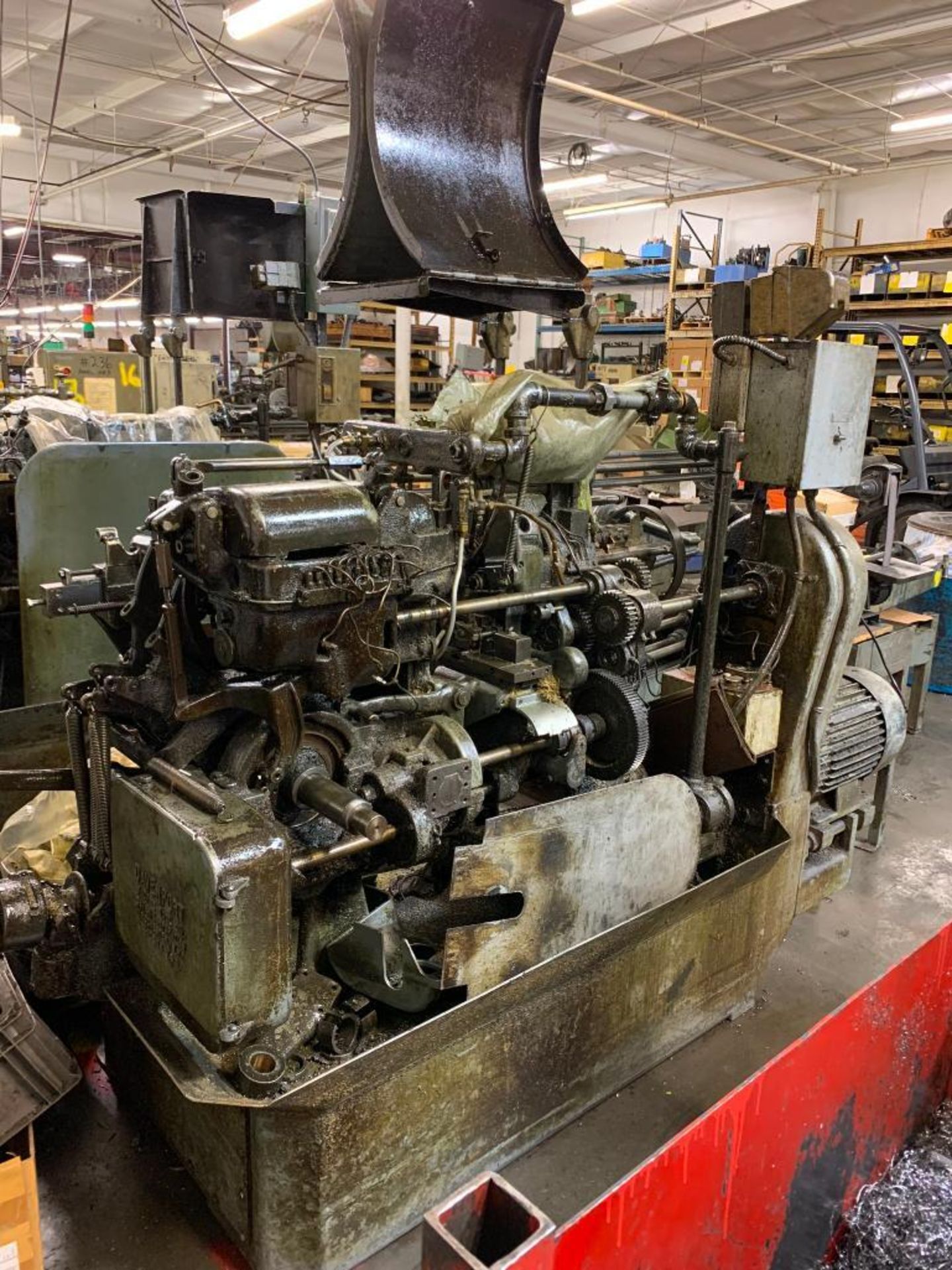 1967 Davenport Model B OS Multi-Spindle Screw Machine, S/N 5580 (Sat In Shop, Never Used) (Tool Hold - Image 2 of 4