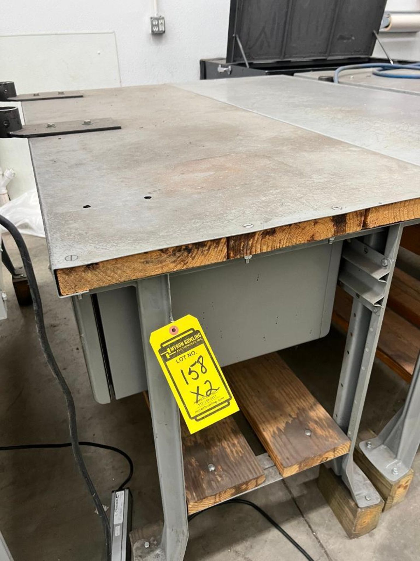 (2x) Workbenches, 6' X 2' 4" ($25 Loading Fee will be Added to Invoice) - Image 4 of 4