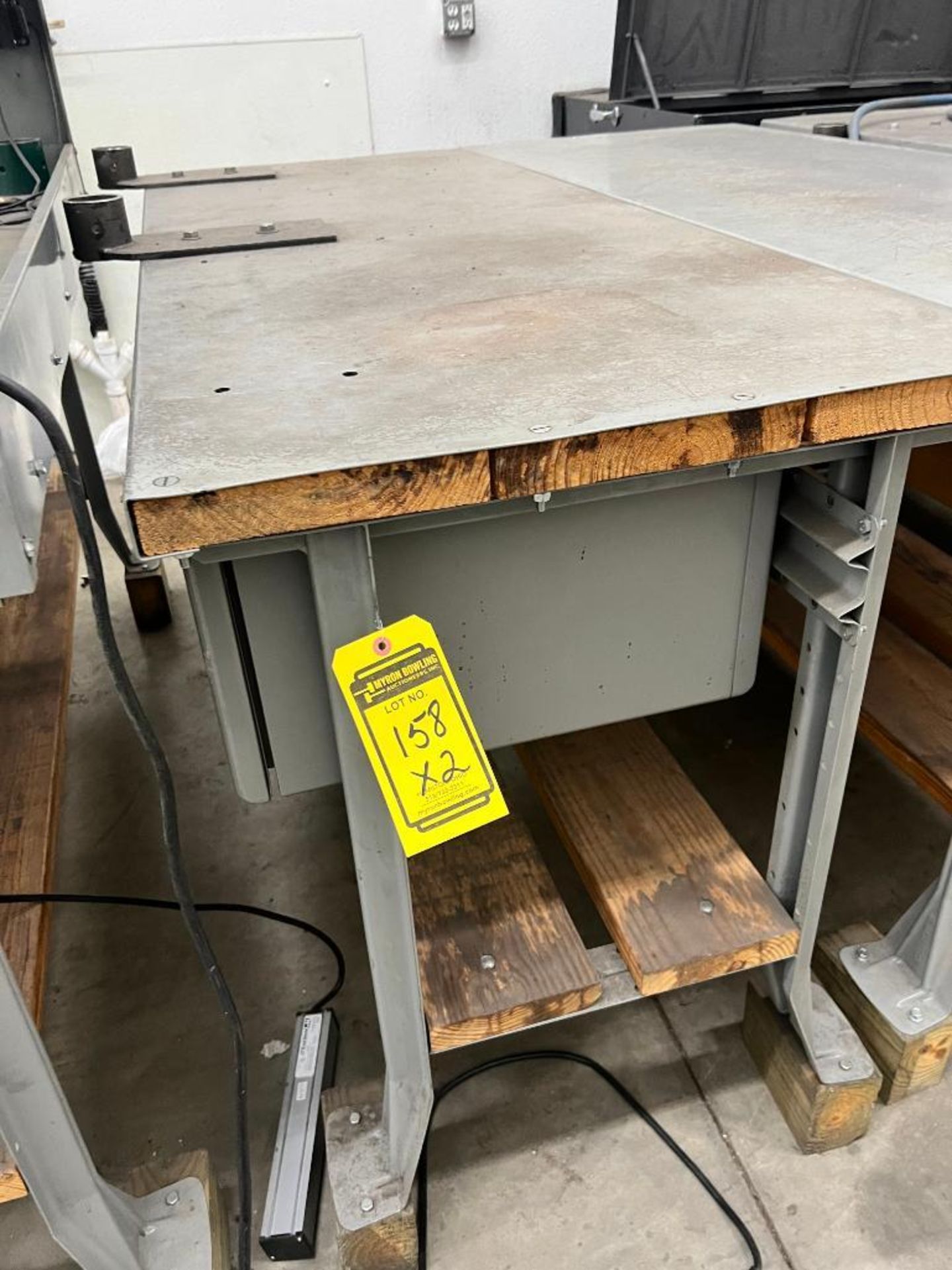 (2x) Workbenches, 6' X 2' 4" ($25 Loading Fee will be Added to Invoice) - Image 3 of 4