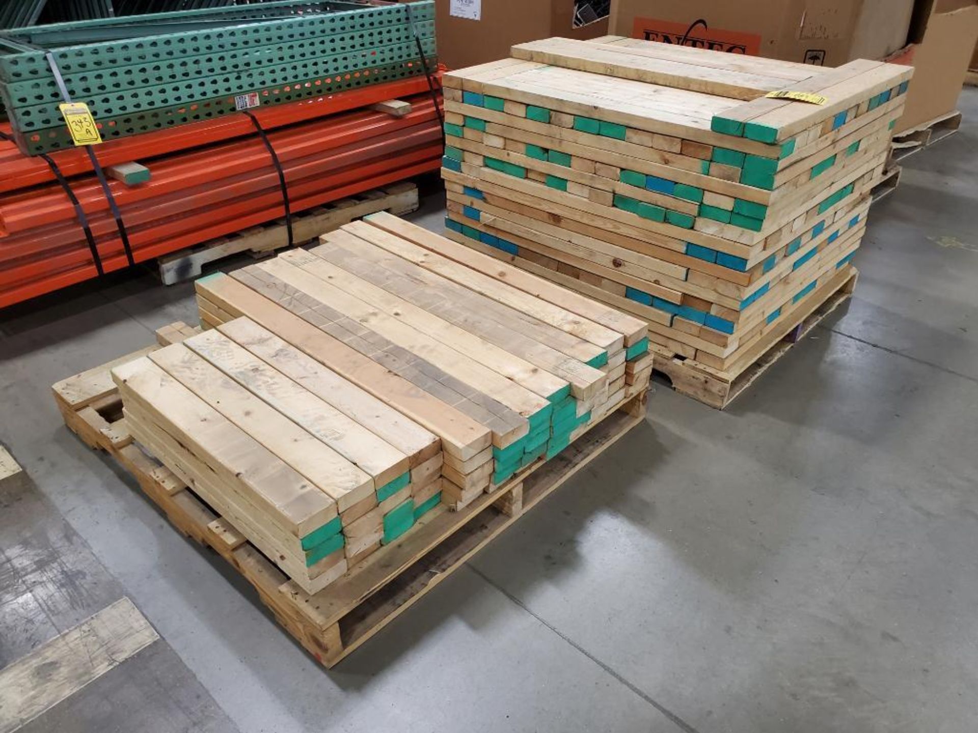 (This Item Is Located in Jasper, IN) (2) Pallets of Precut Lumber, 44-1/2" L, 38-1/2" L, & 30-1/2" L - Image 3 of 4