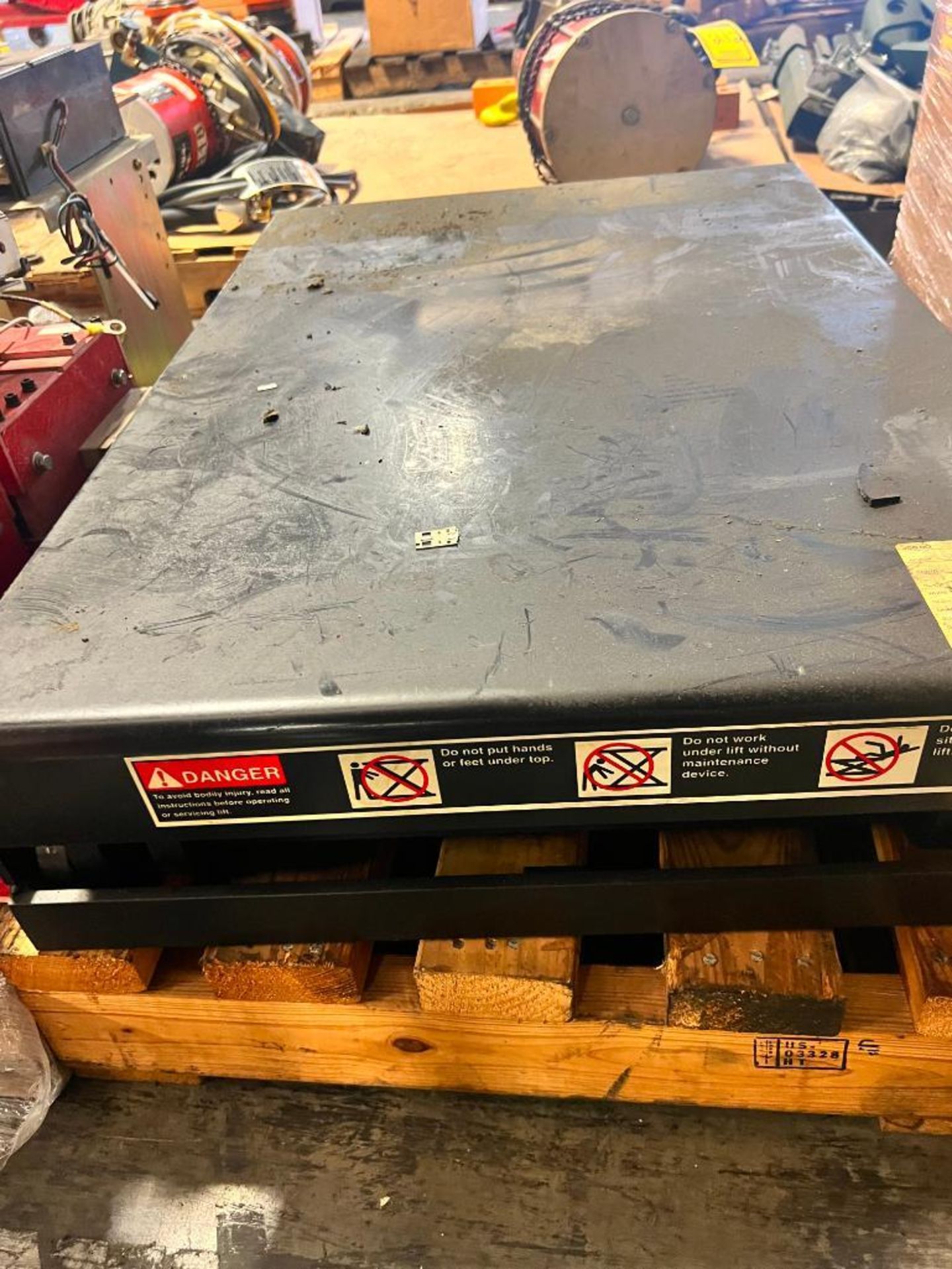 Autoquip Series 35 Electric Lift Table, Model 24S40, S/N 512115082, Max. Load: 4,000 LB. - Image 3 of 3