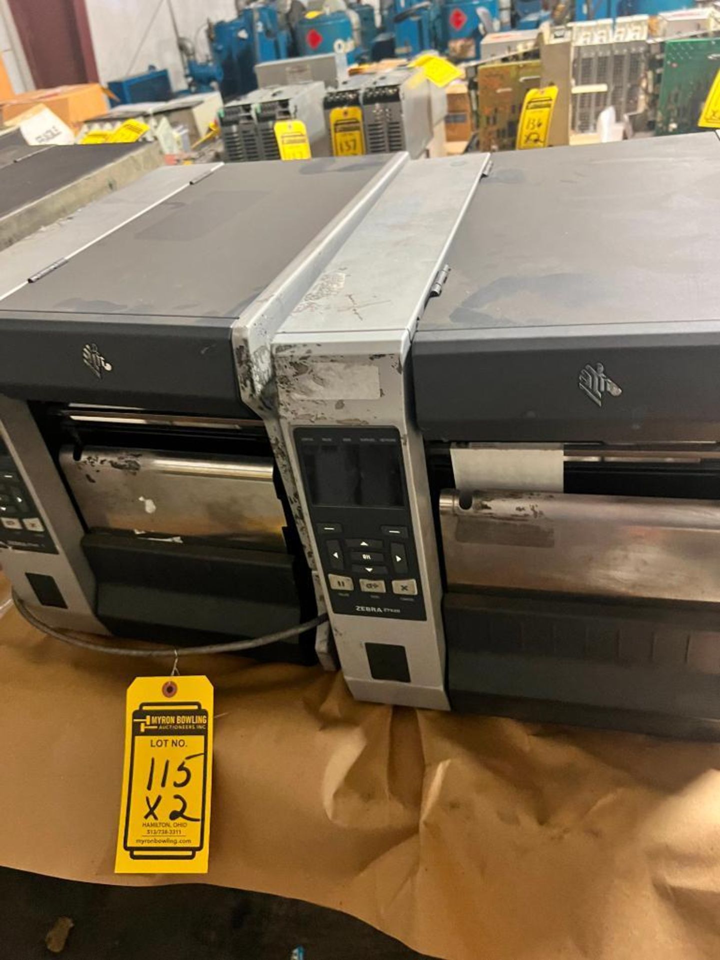 (2x) Zebra Printers, ZT620