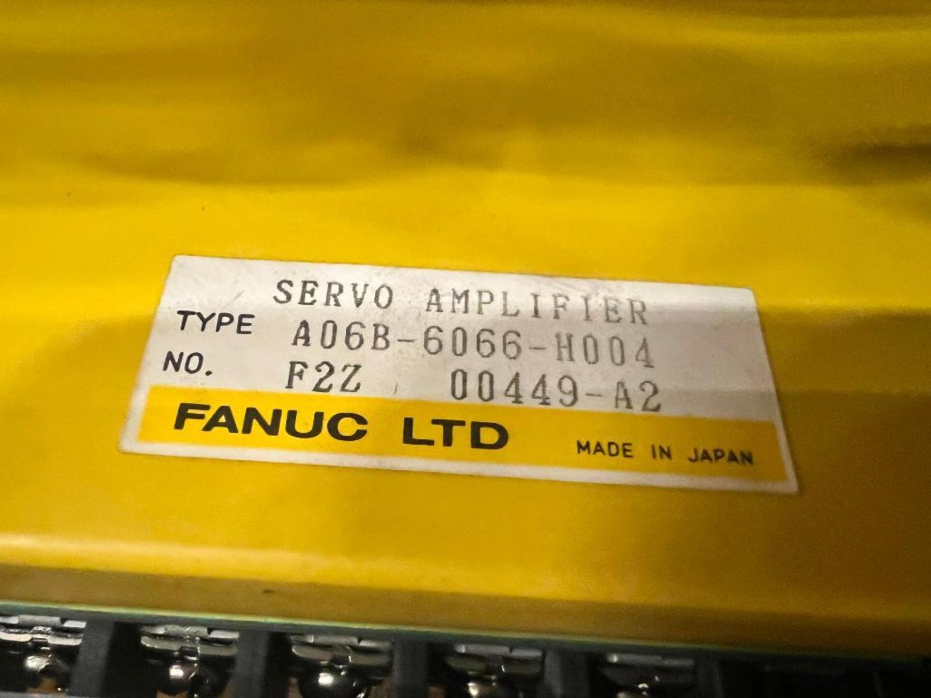 (3x) Fanuc Ac Servo Amplifiers - Image 4 of 6