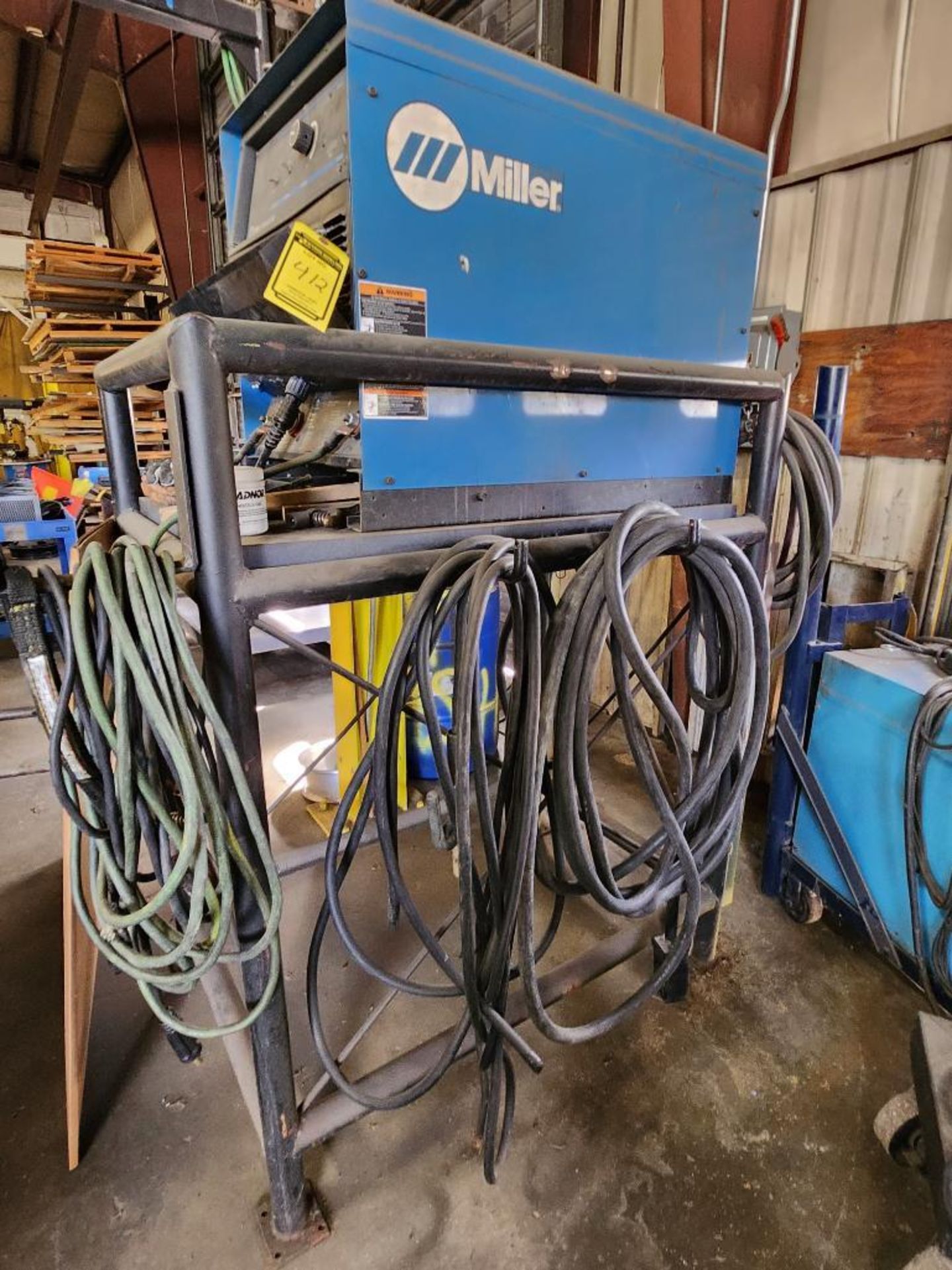 Miller Deltaweld 452 MIG Wire Feeder Welder, 230V/460V/575V, Three Phase, Model 903394, S/N LA081212 - Image 2 of 11