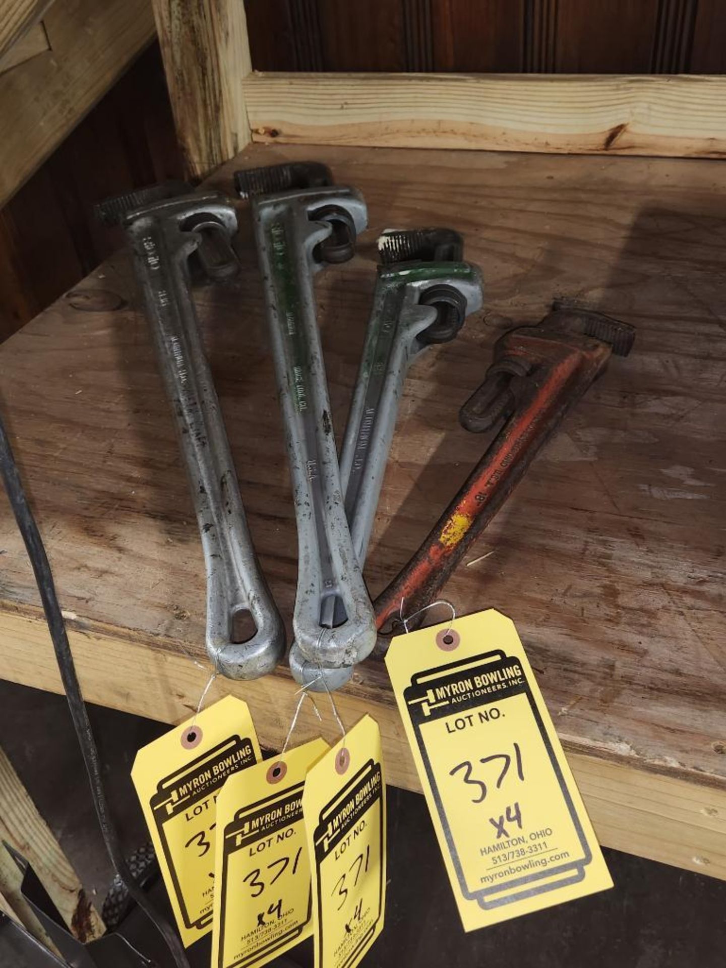 (4) Assorted Pipe Wrenches - Image 2 of 3