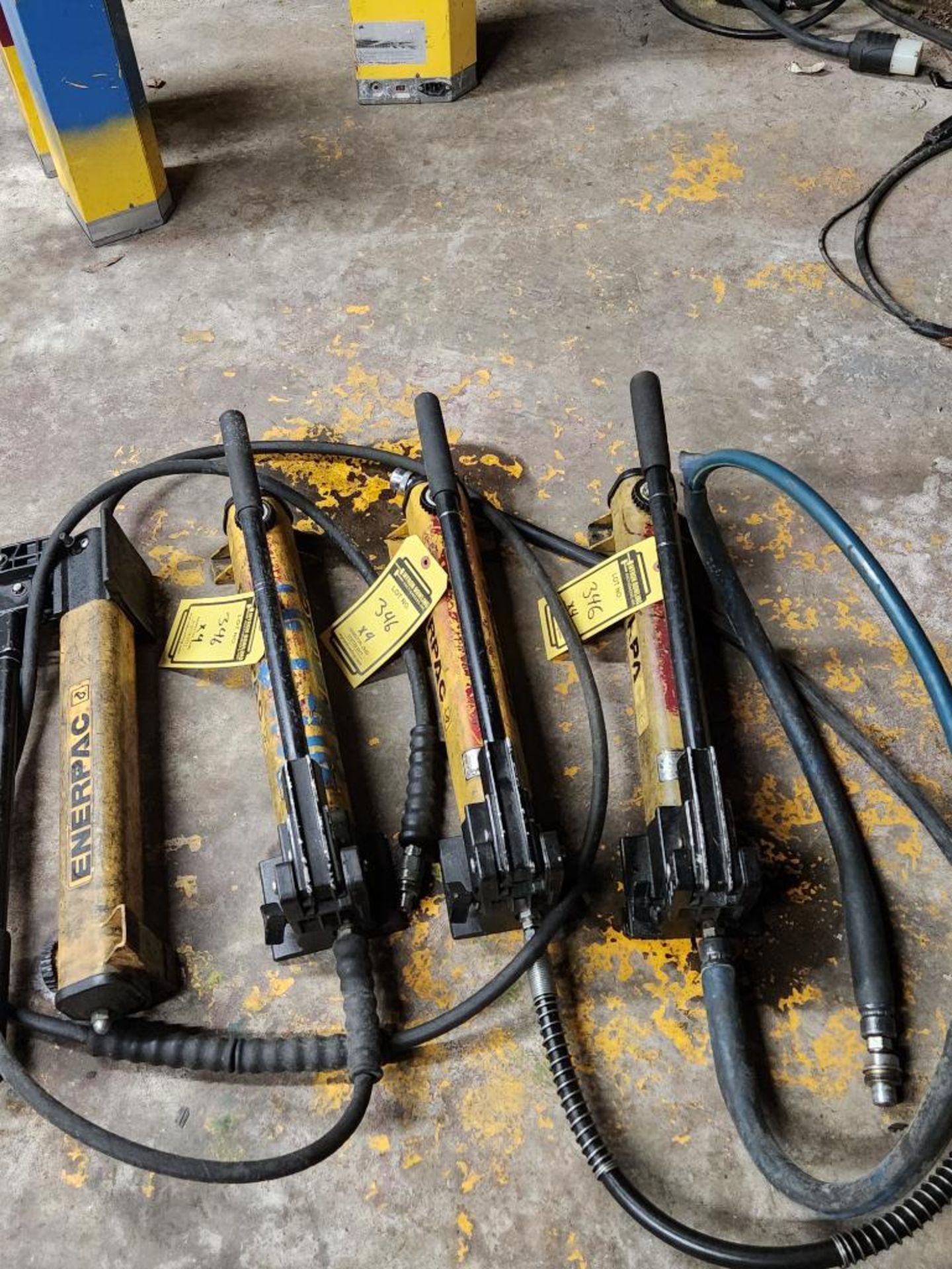 (4) Enerpac Hydraulic Hand Pumps, 10,000PSI - Image 2 of 2