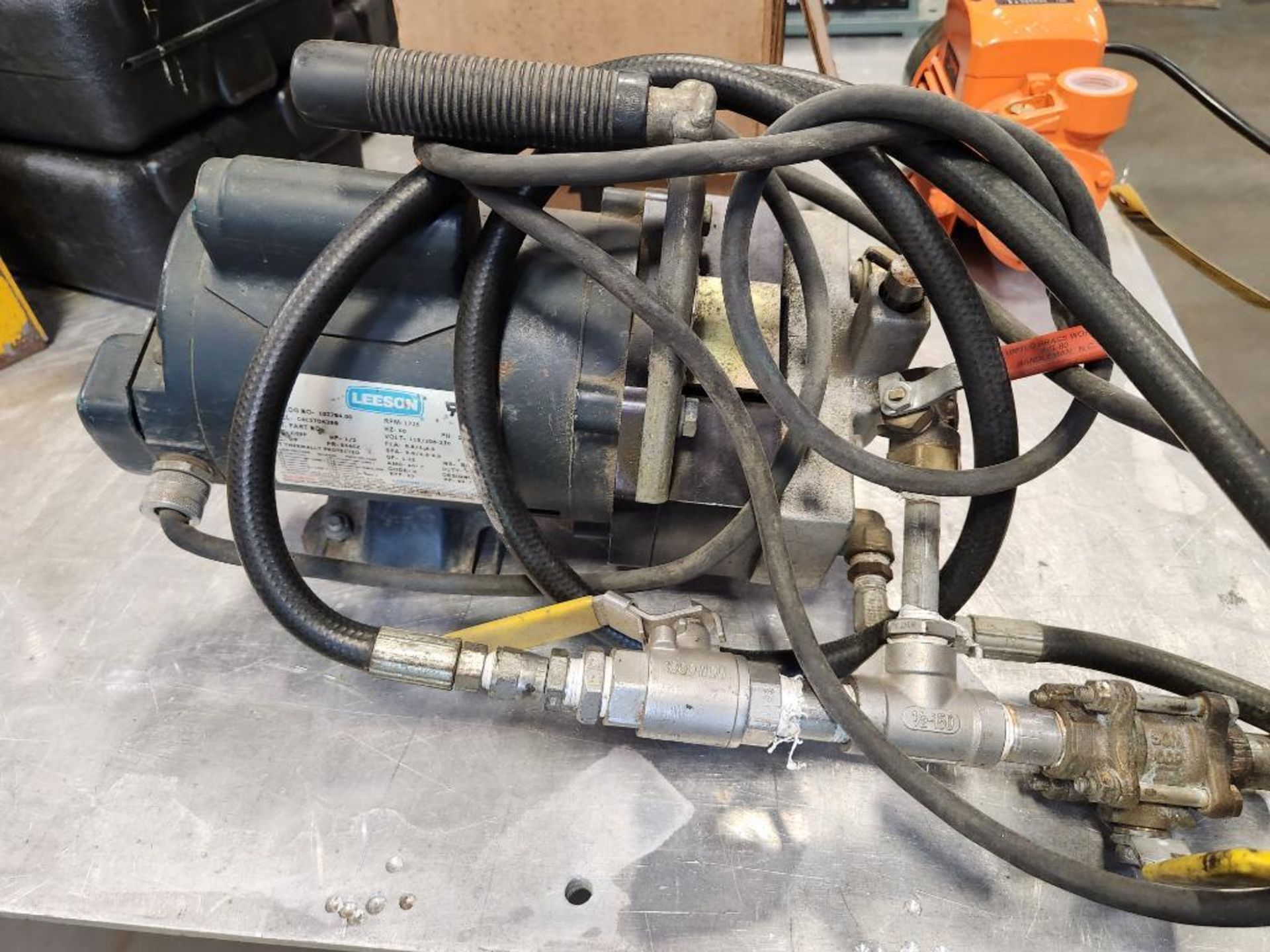 Wheeler Rex Hydro-Static Test Pump, Model 39300, S/N 041609