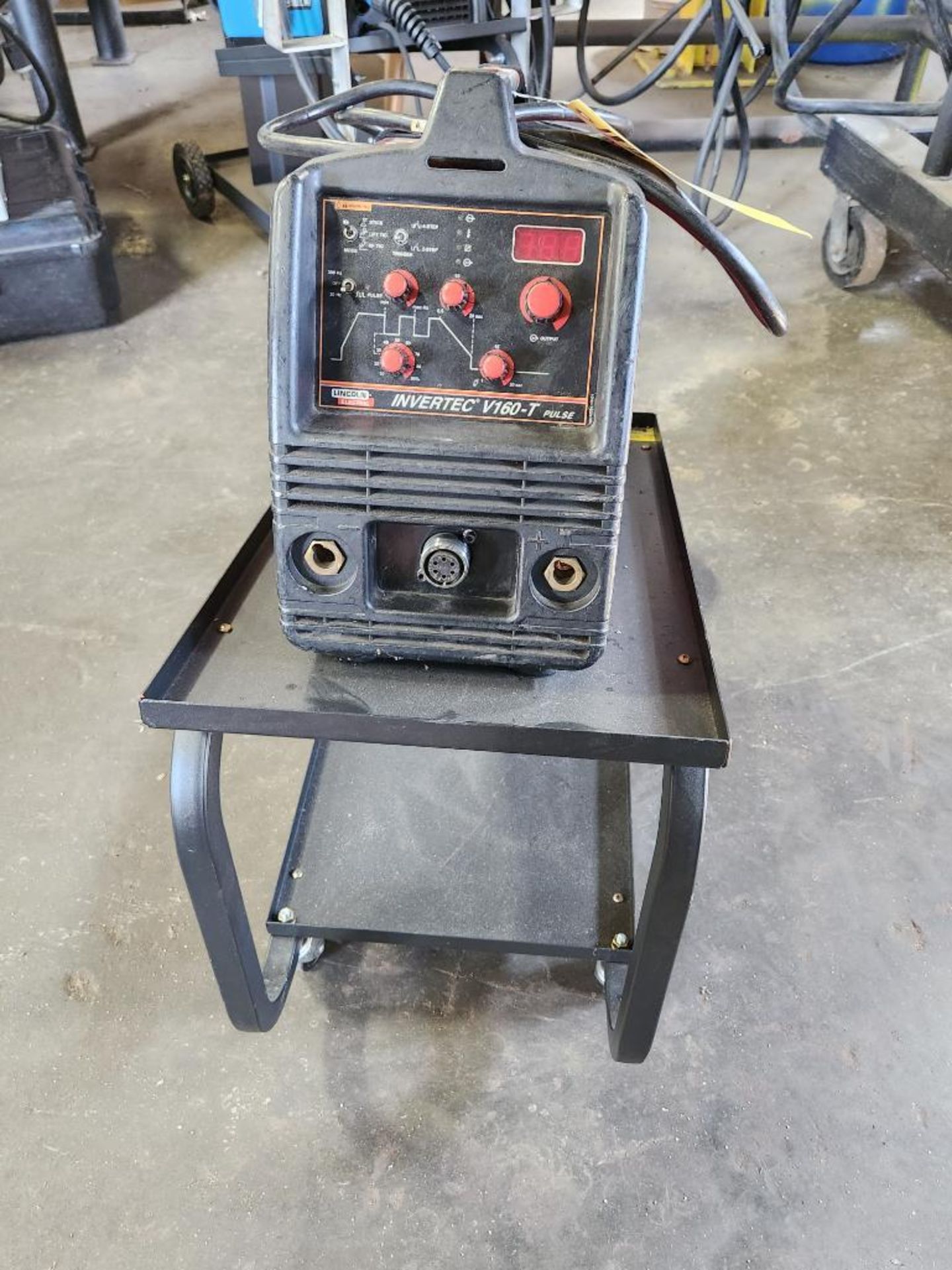 Lincoln Invertec V160-T TIG Welder, 115V/230V, Single Phase, Model 11032, w/ Cart