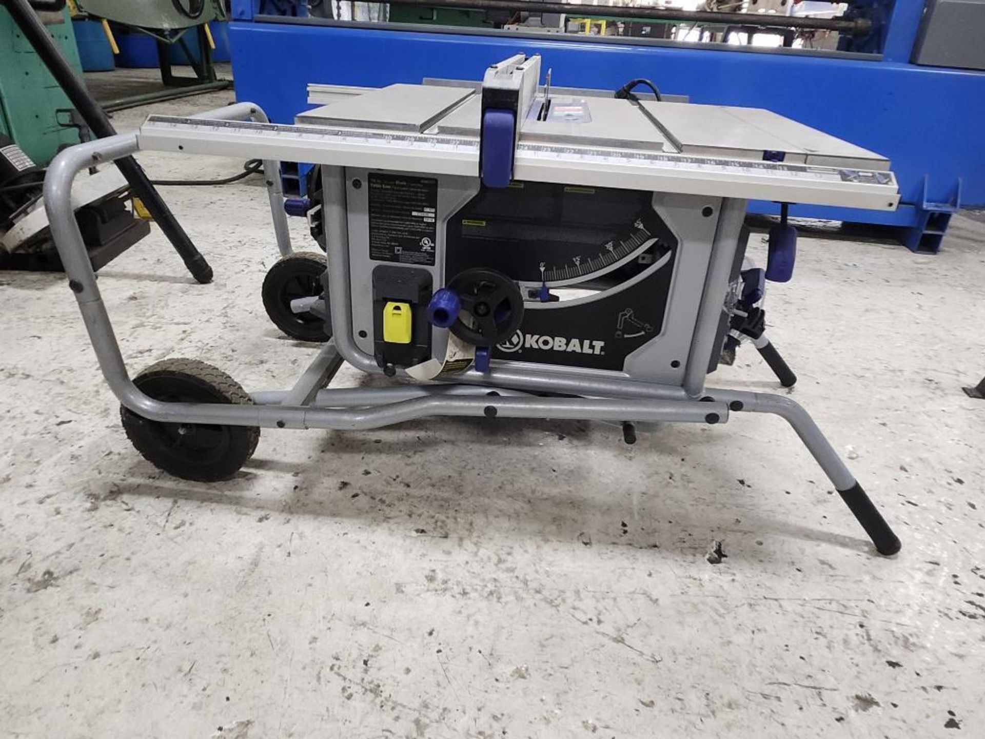 Kobalt Portable Table Saw, 10" Blade, Model KT1015, S/N 372035 - Image 2 of 5